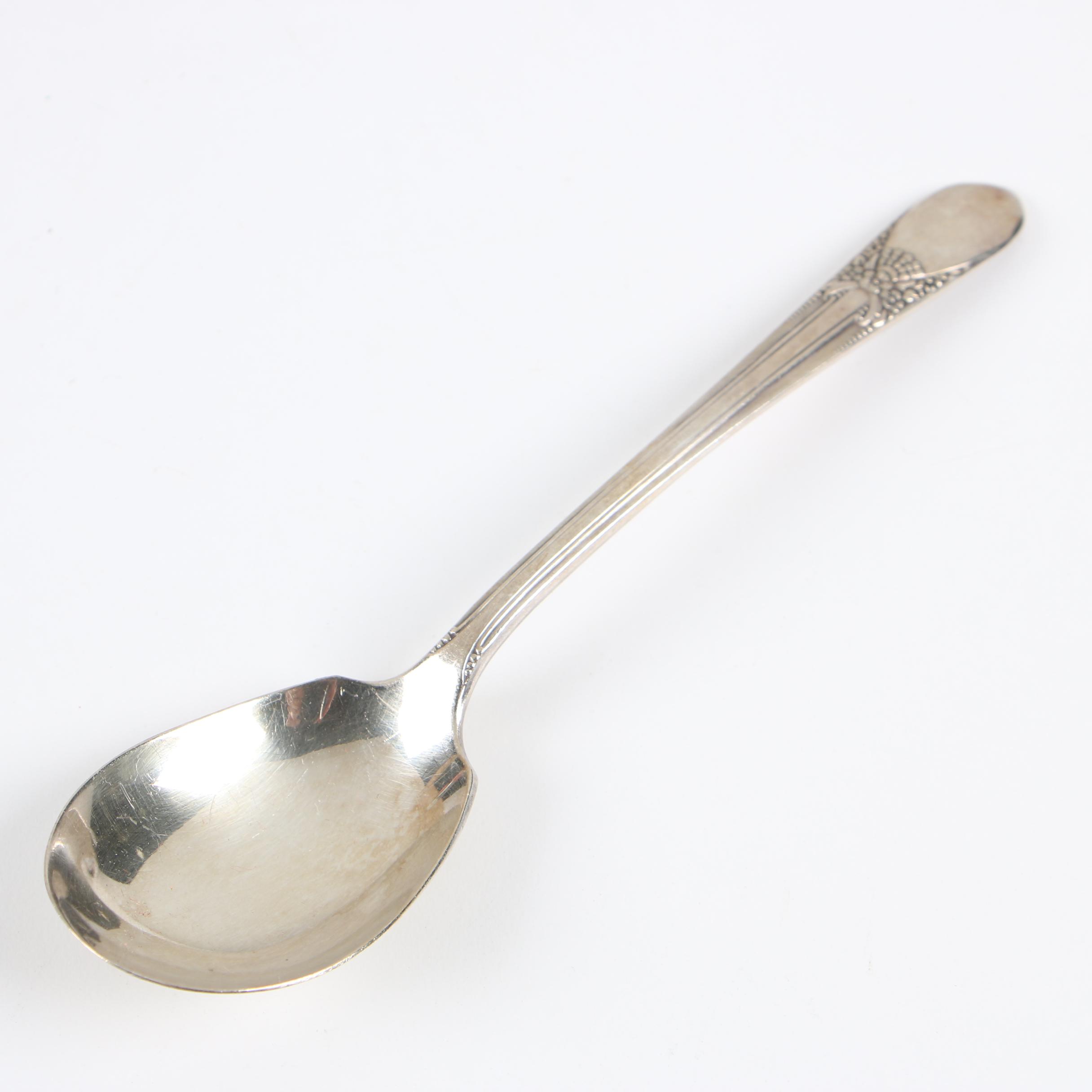 Wm Rogers "Beloved" Silver Plate Flatware, Mid-Century