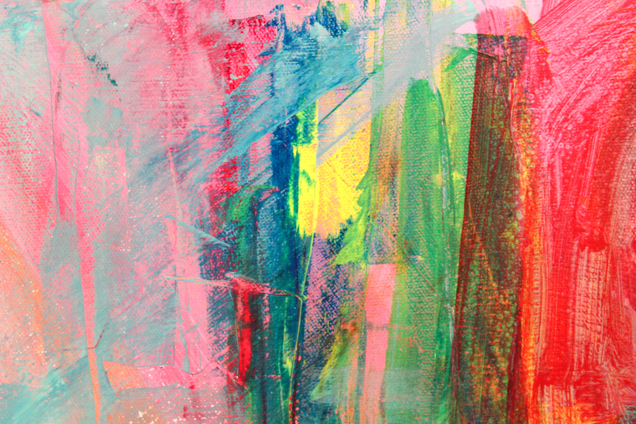 Abstract Figure Oil Painting