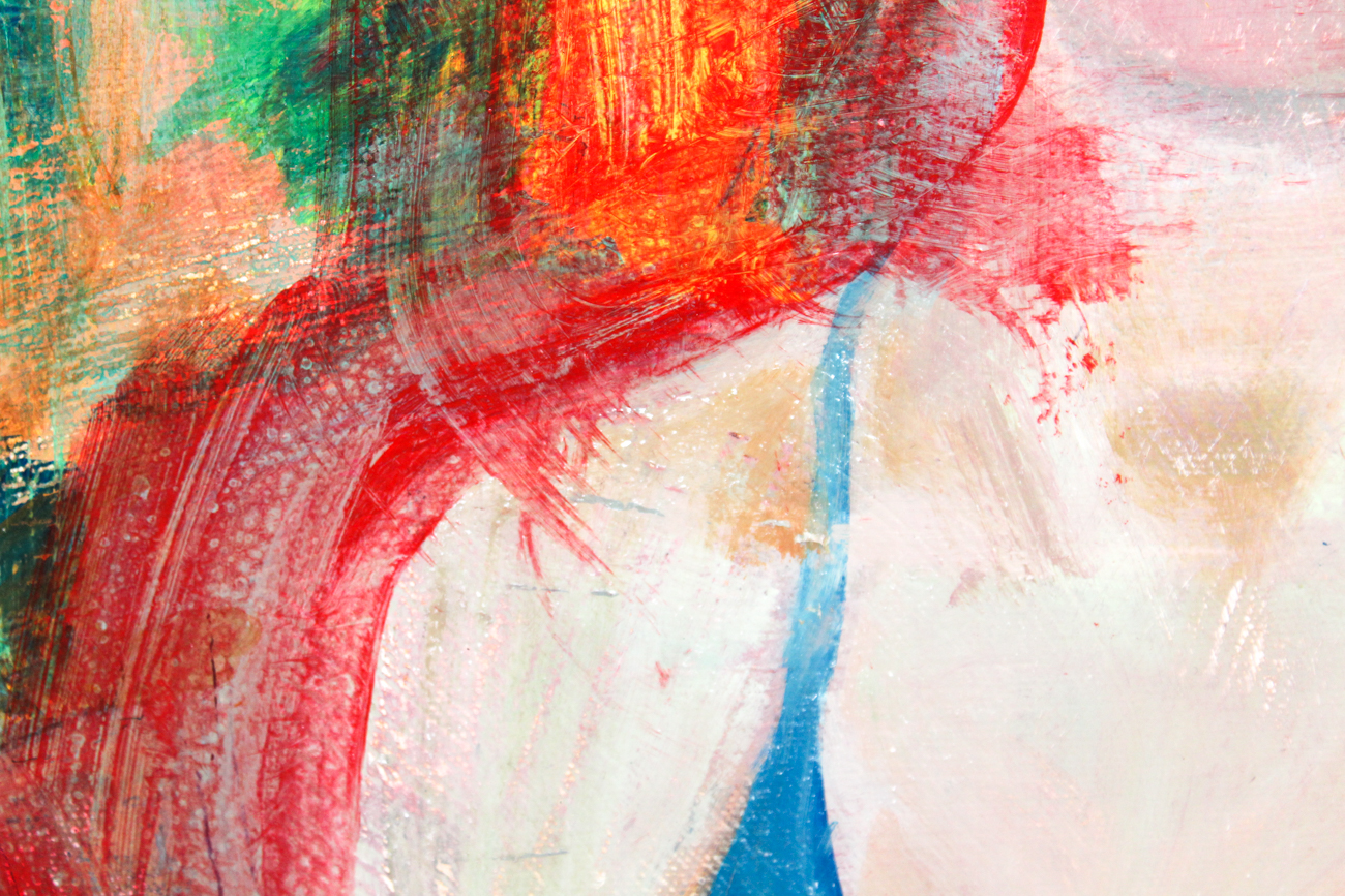 Abstract Figure Oil Painting