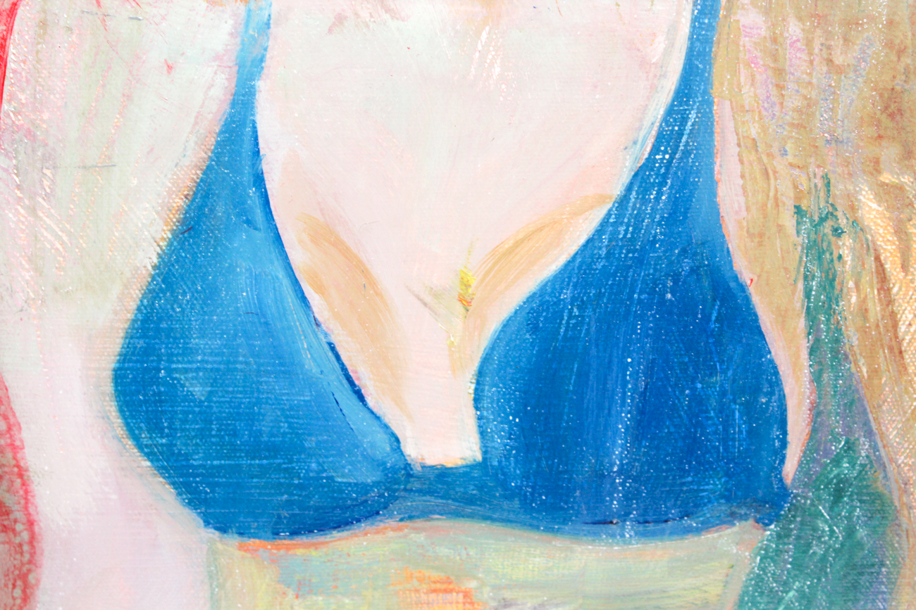 Abstract Figure Oil Painting