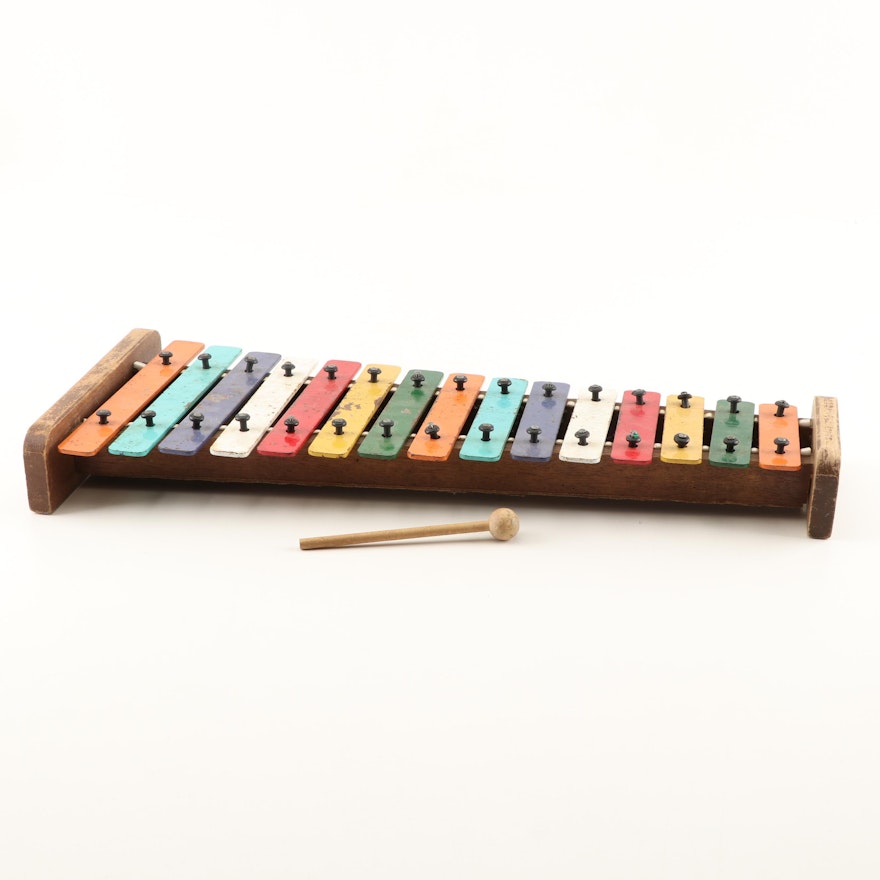 Child's Xylaphone and Mallet