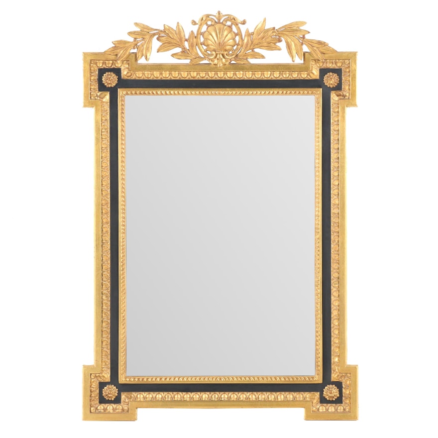 Carvers' Guild Gilt Regency Style Wall Mirror