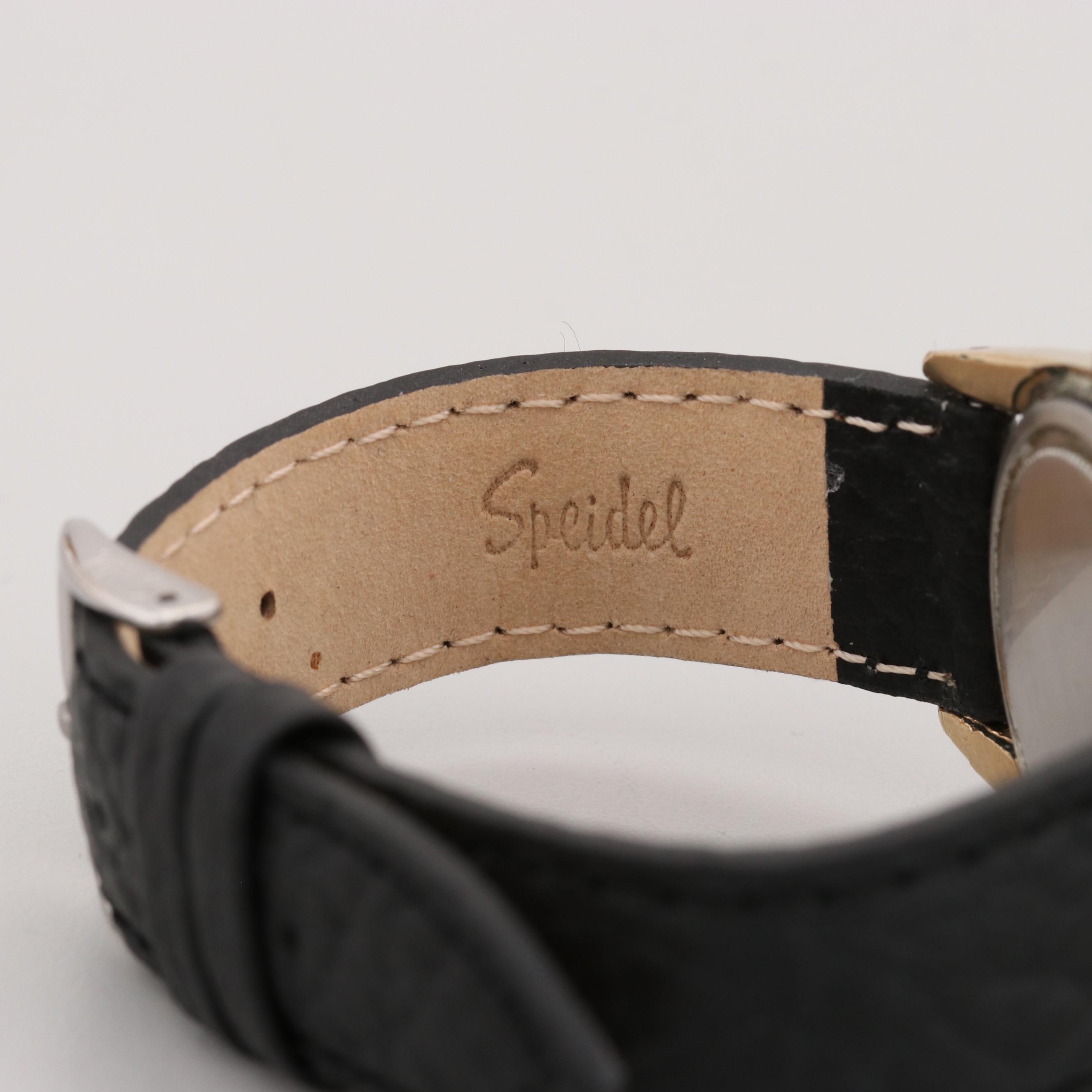 Vintage Rolex Oysterdate  Gold Shell Stem Wind Watch, 1960