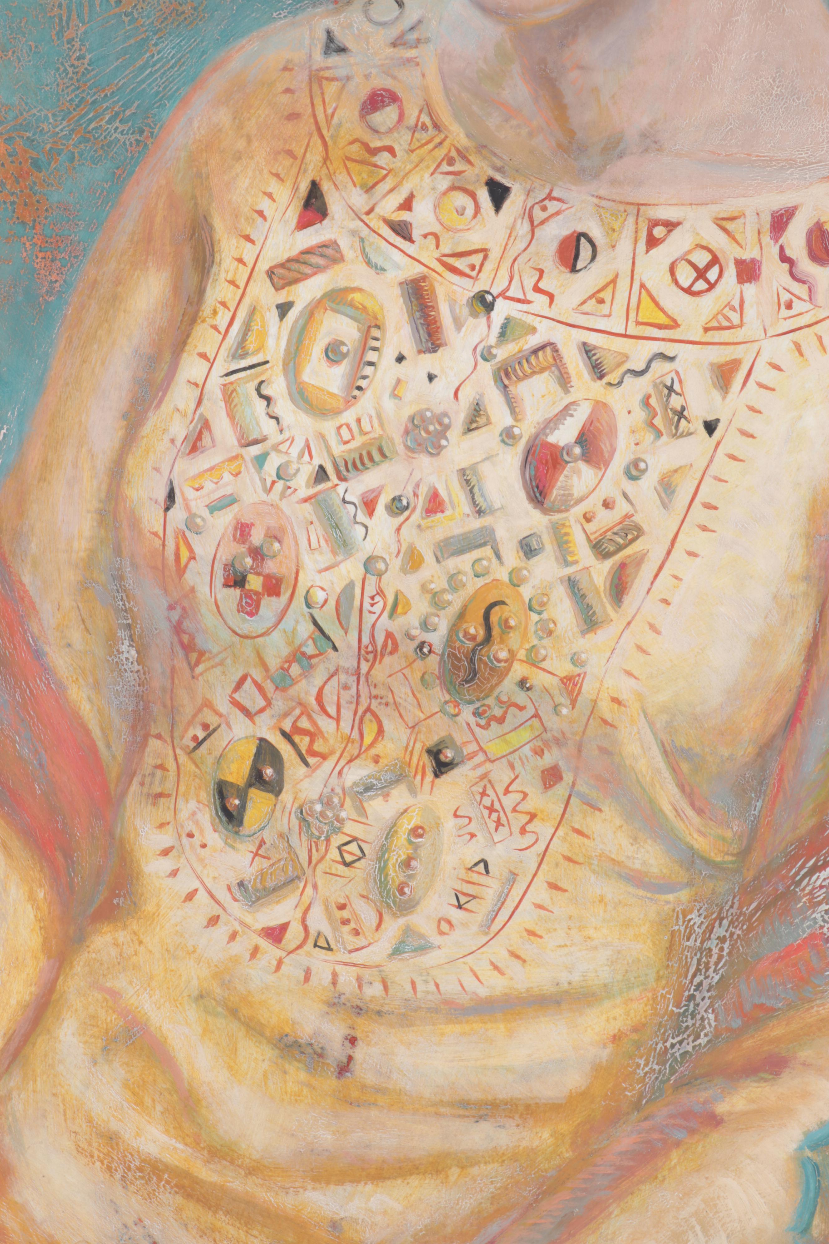 Ann Agee Portrait Oil Painting