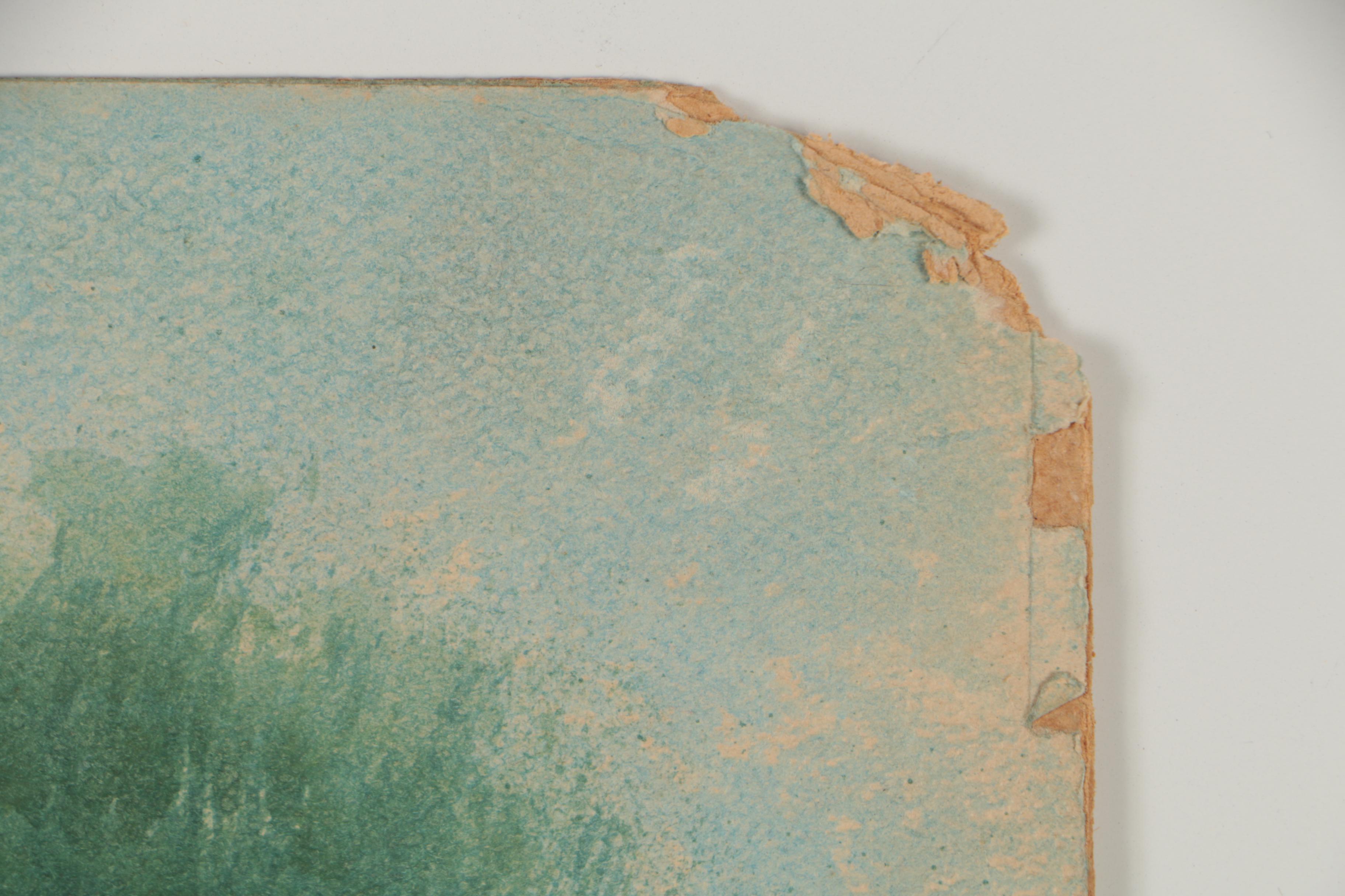 Alexander John Drysdale Watercolor Painting of Louisiana Bayou