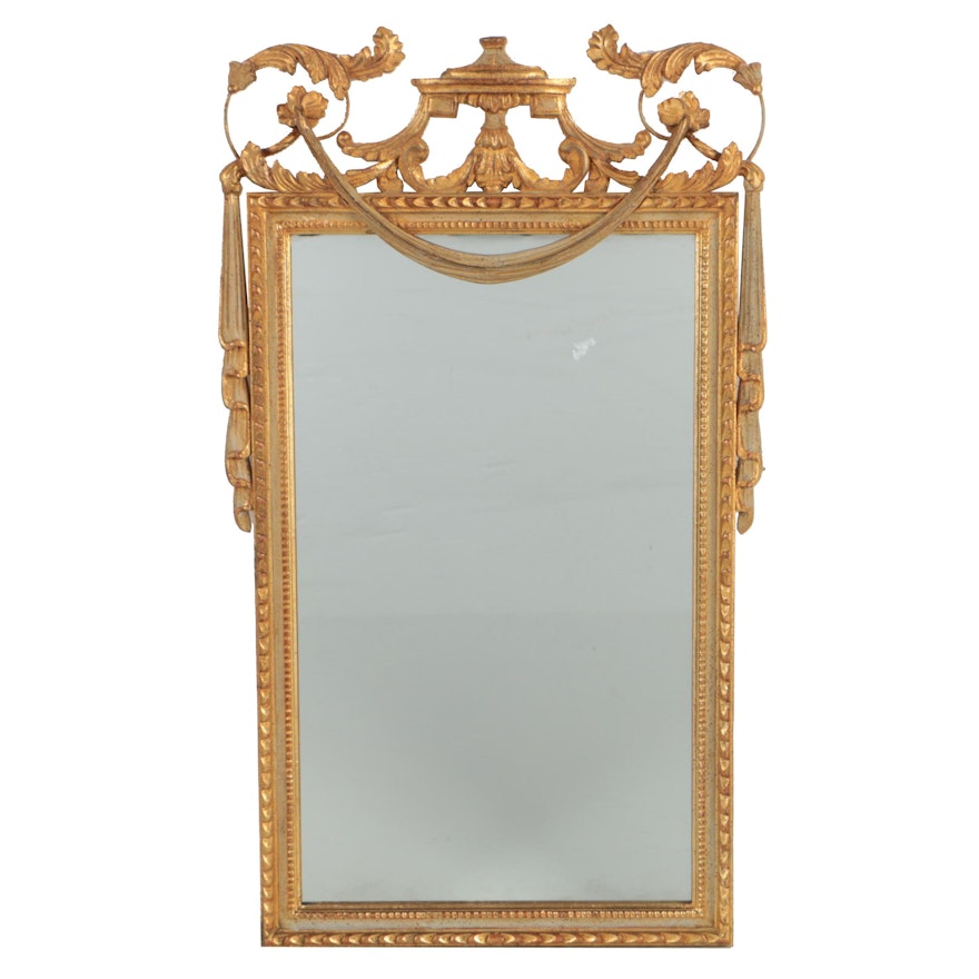 Louis XVI Style Gilt Wall Mirror