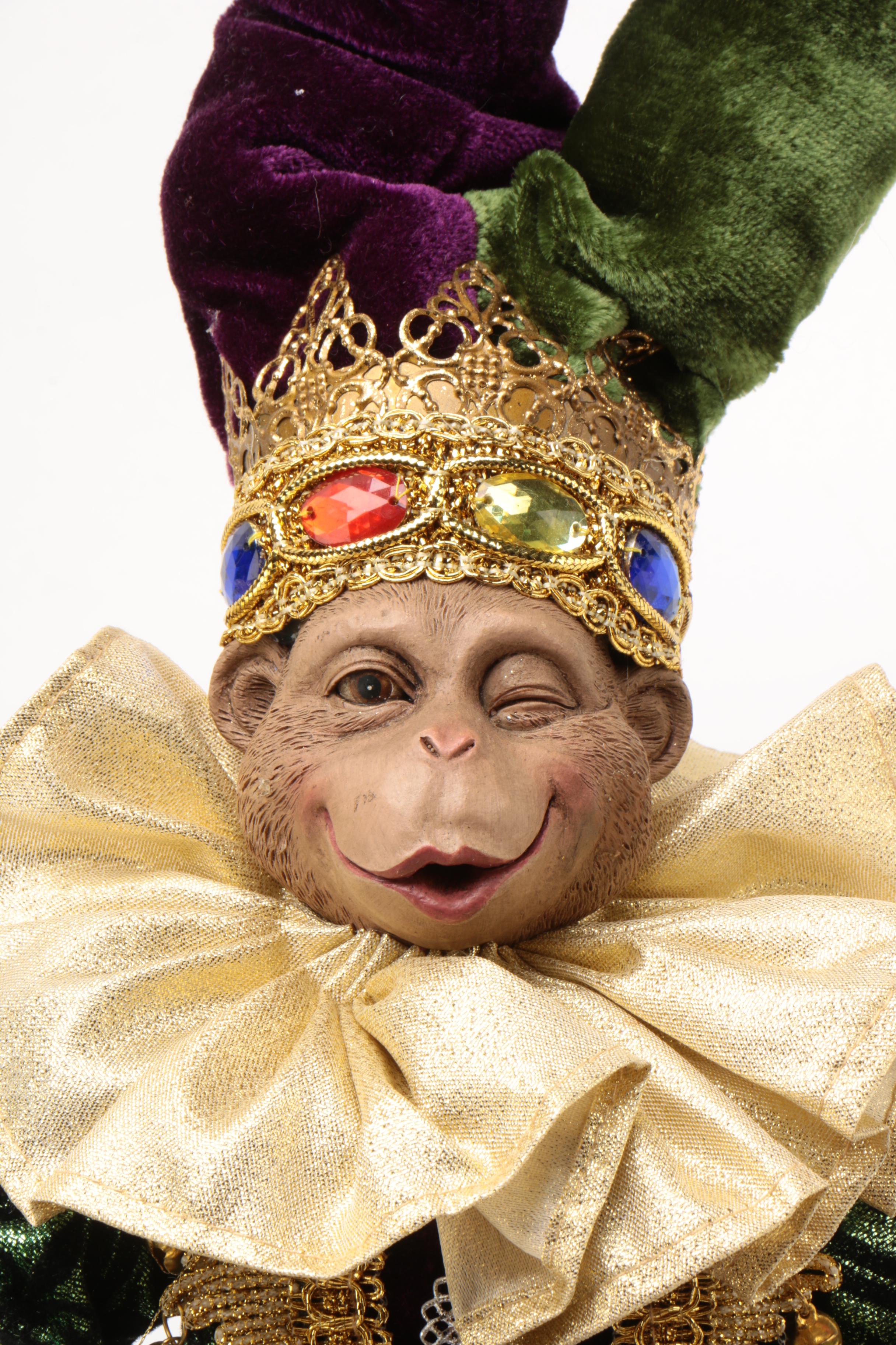 Mark Roberts Limited Edition Court Jester Monkey