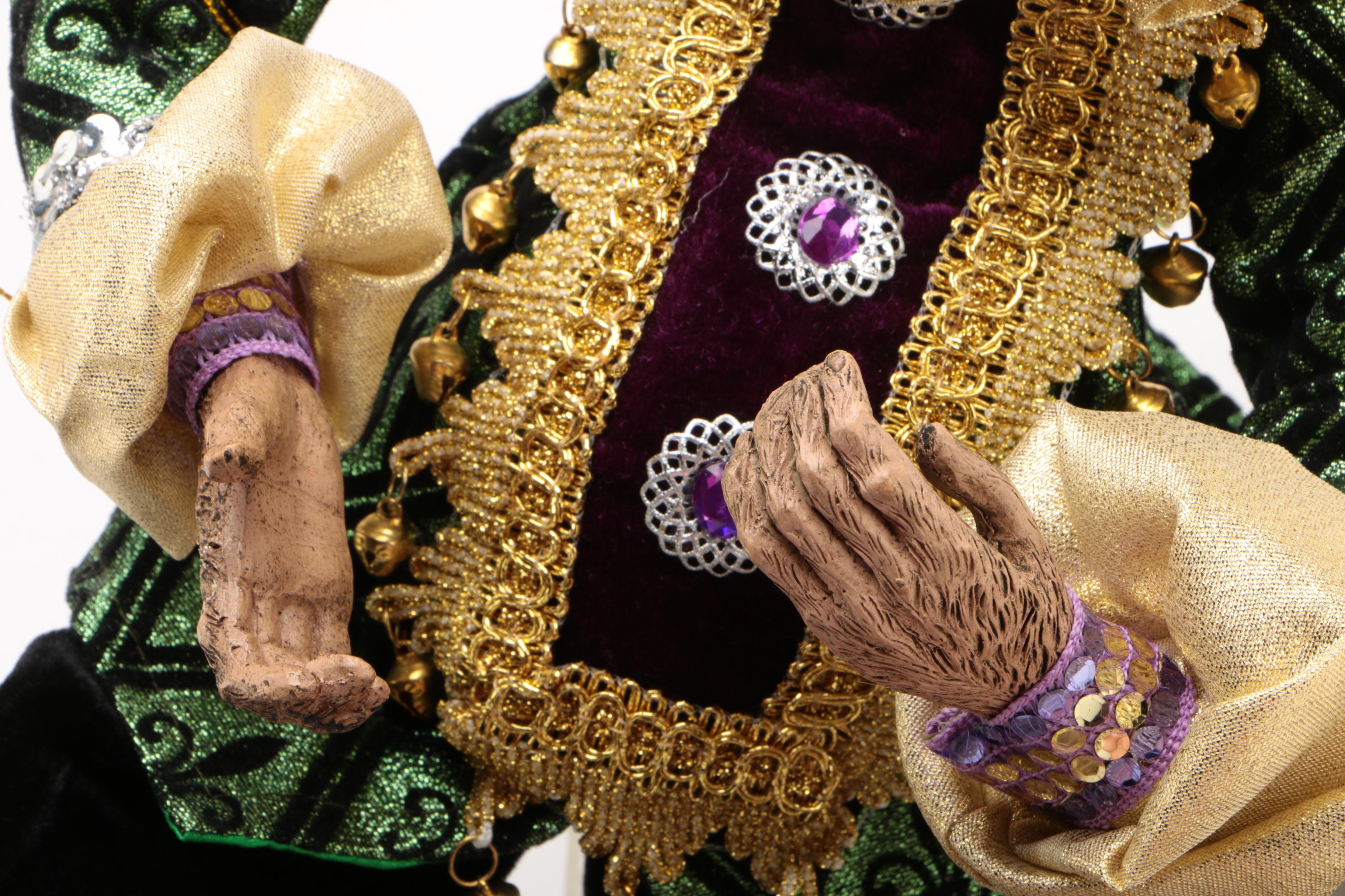 Mark Roberts Limited Edition Court Jester Monkey