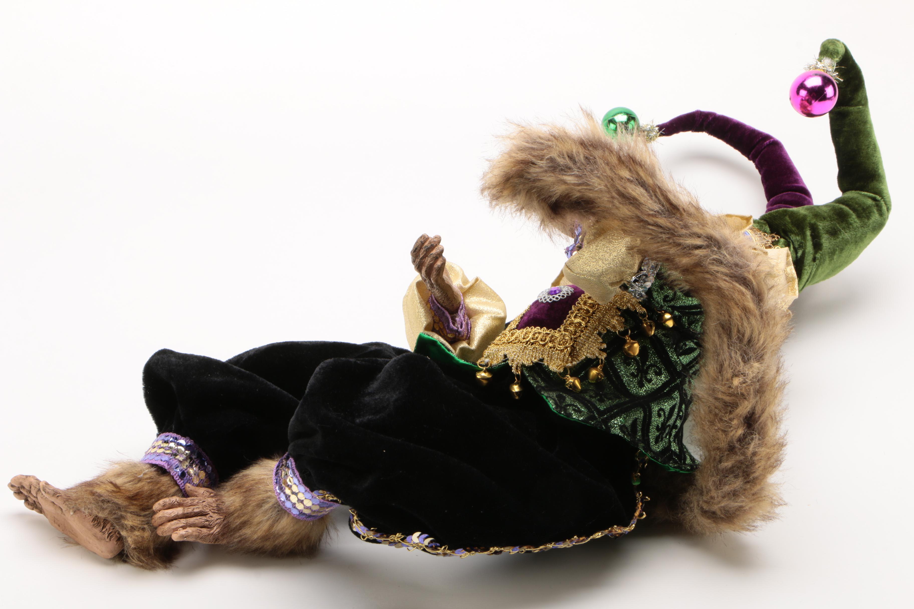 Mark Roberts Limited Edition Court Jester Monkey