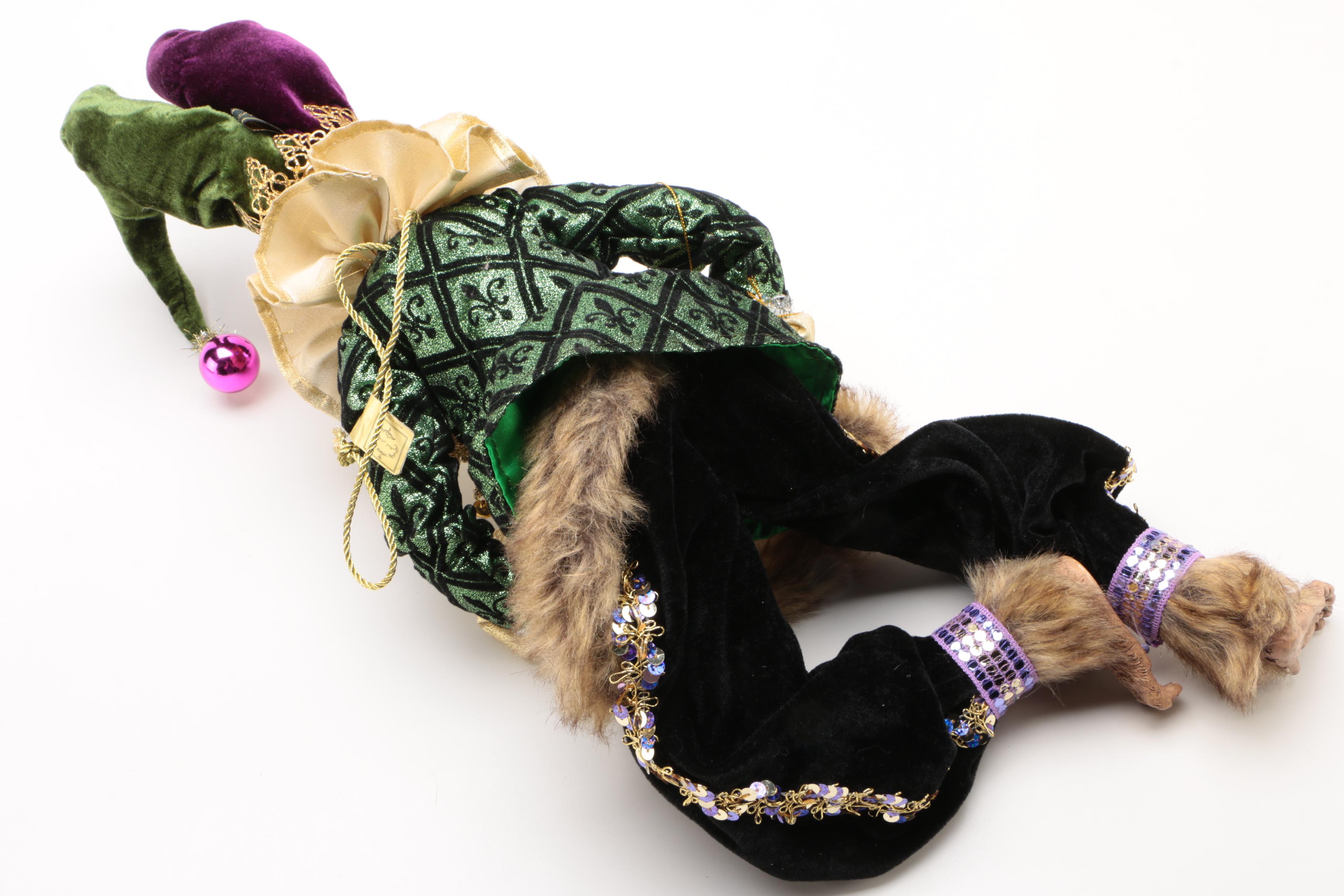 Mark Roberts Limited Edition Court Jester Monkey