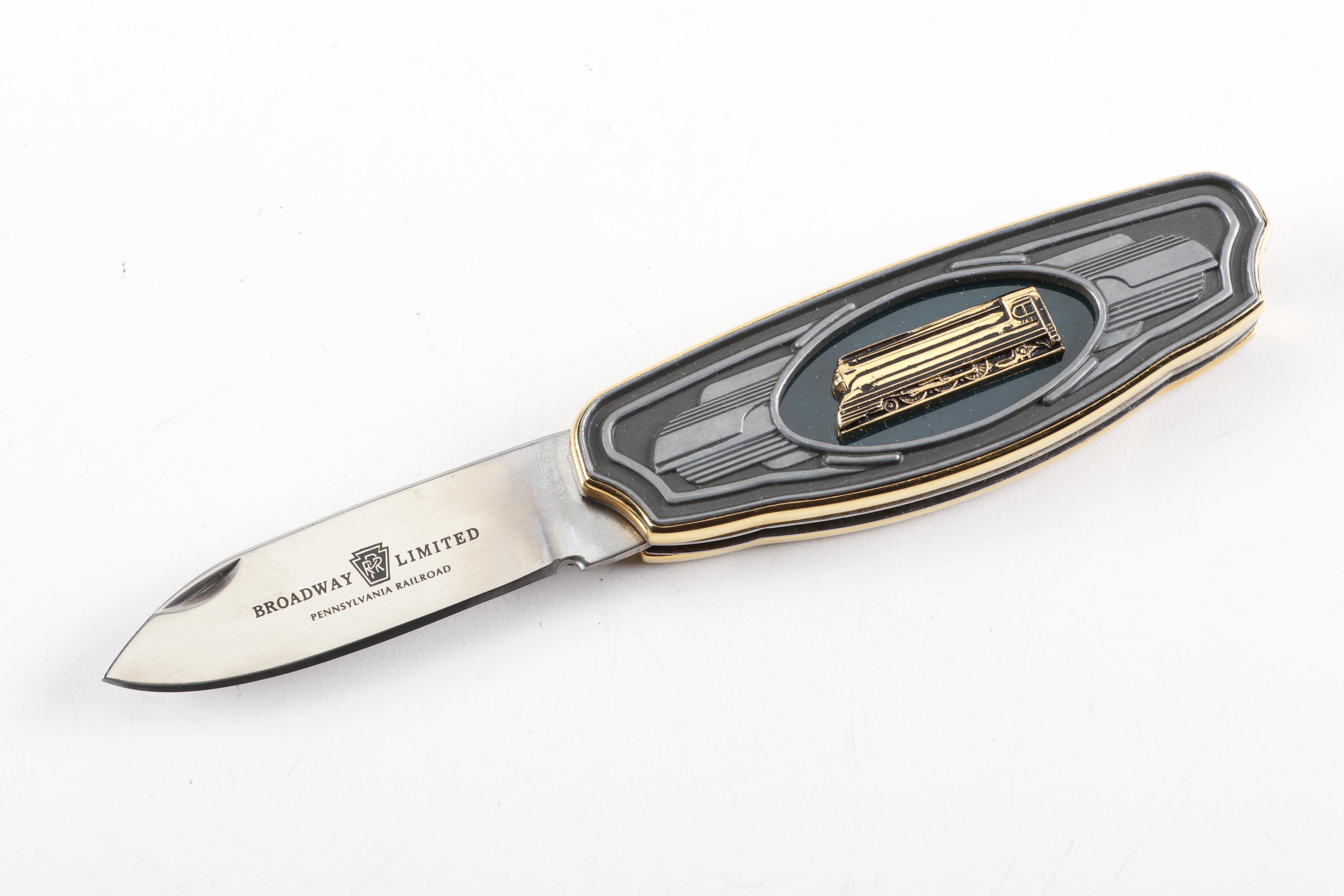 Franklin Mint Collector's Pocket Knives, Group of Five