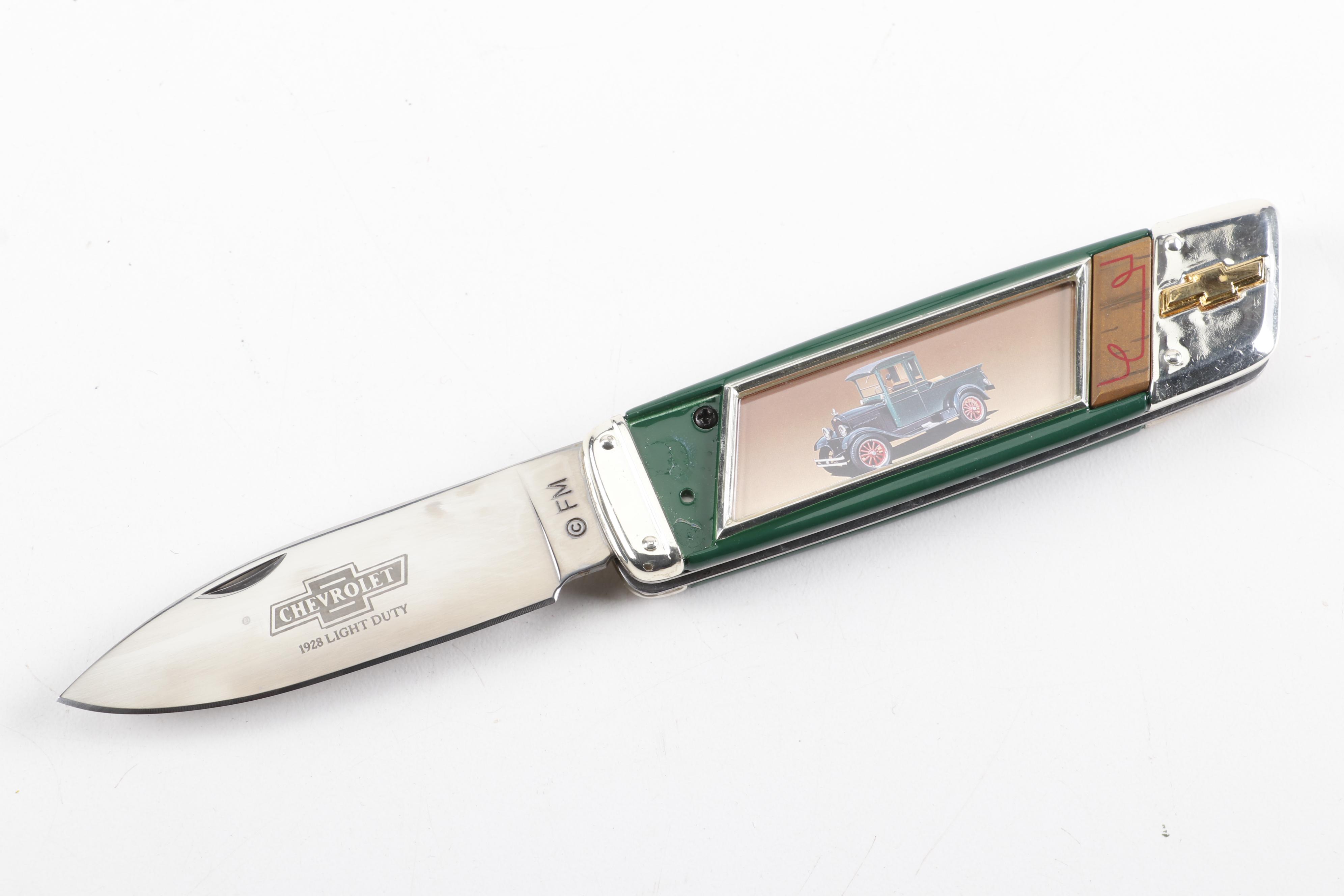 Franklin Mint Collector's Pocket Knives, Group of Five