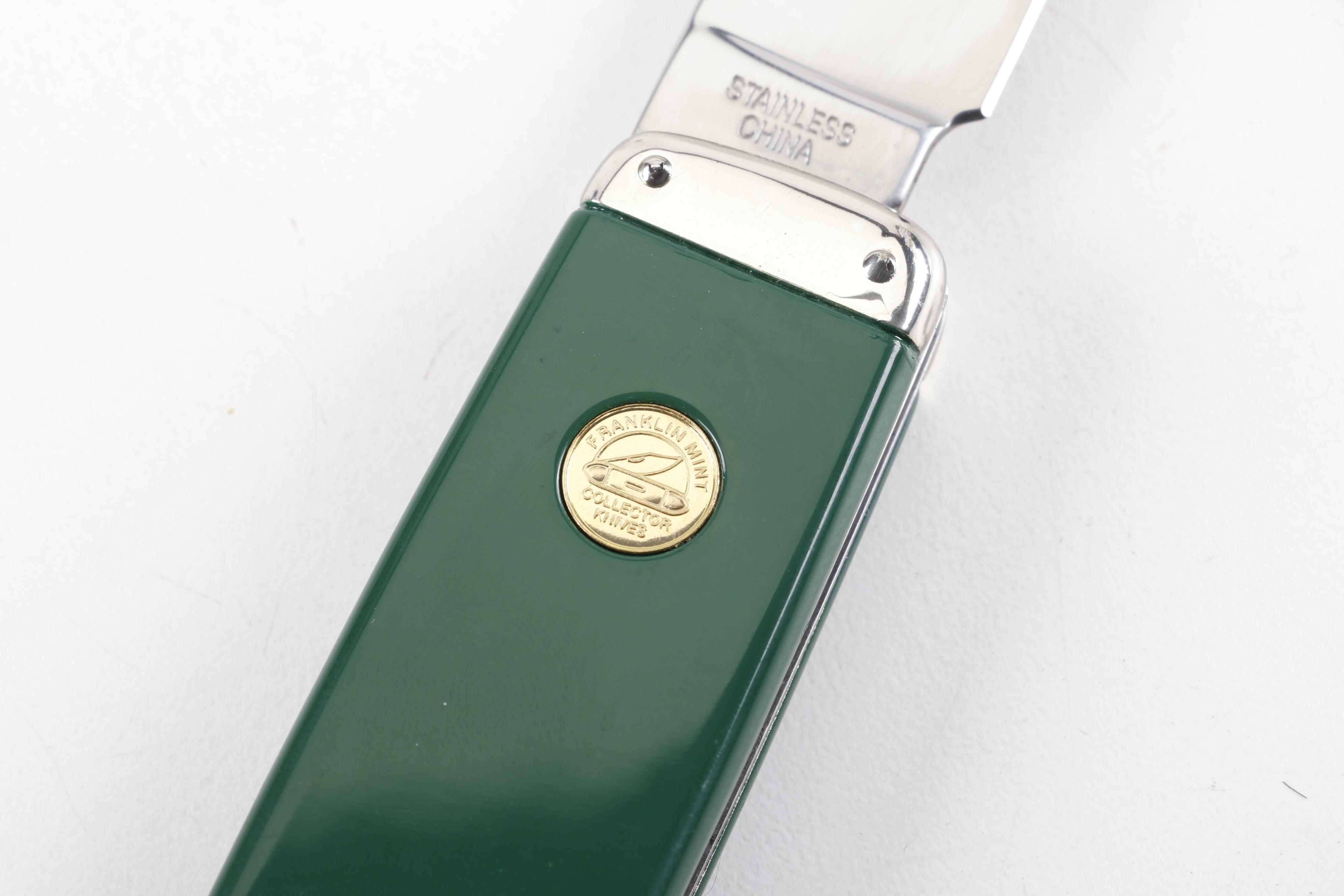 Franklin Mint Collector's Pocket Knives, Group of Five