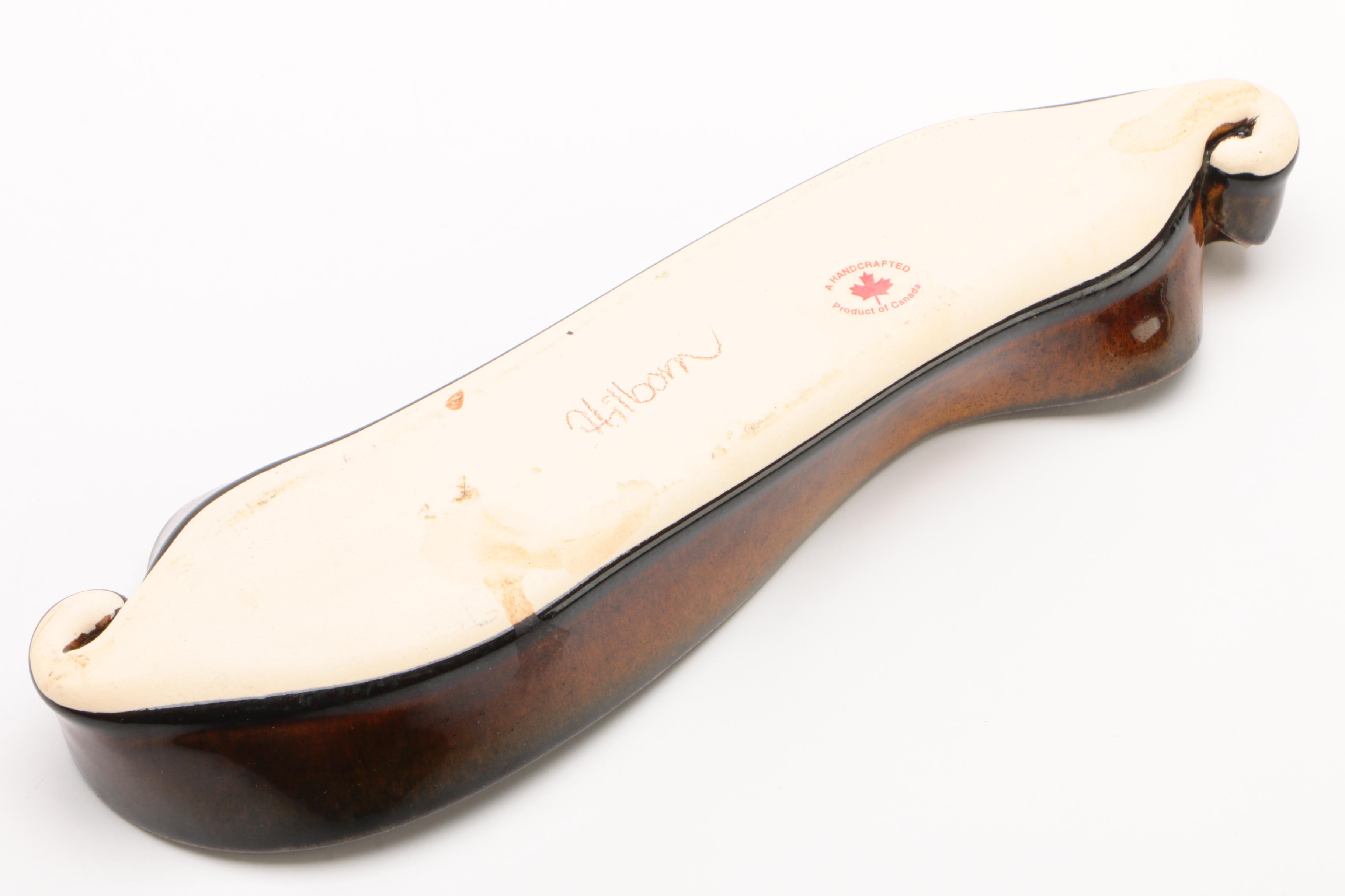 Hilborn Pottery Designs Handbuilt Stoneware Olive Dish