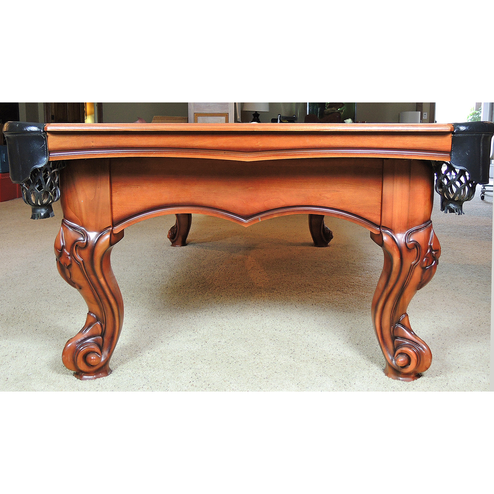 Peter Vitalie Company "Gore Gulch" Collection Billiard Table and Accessories