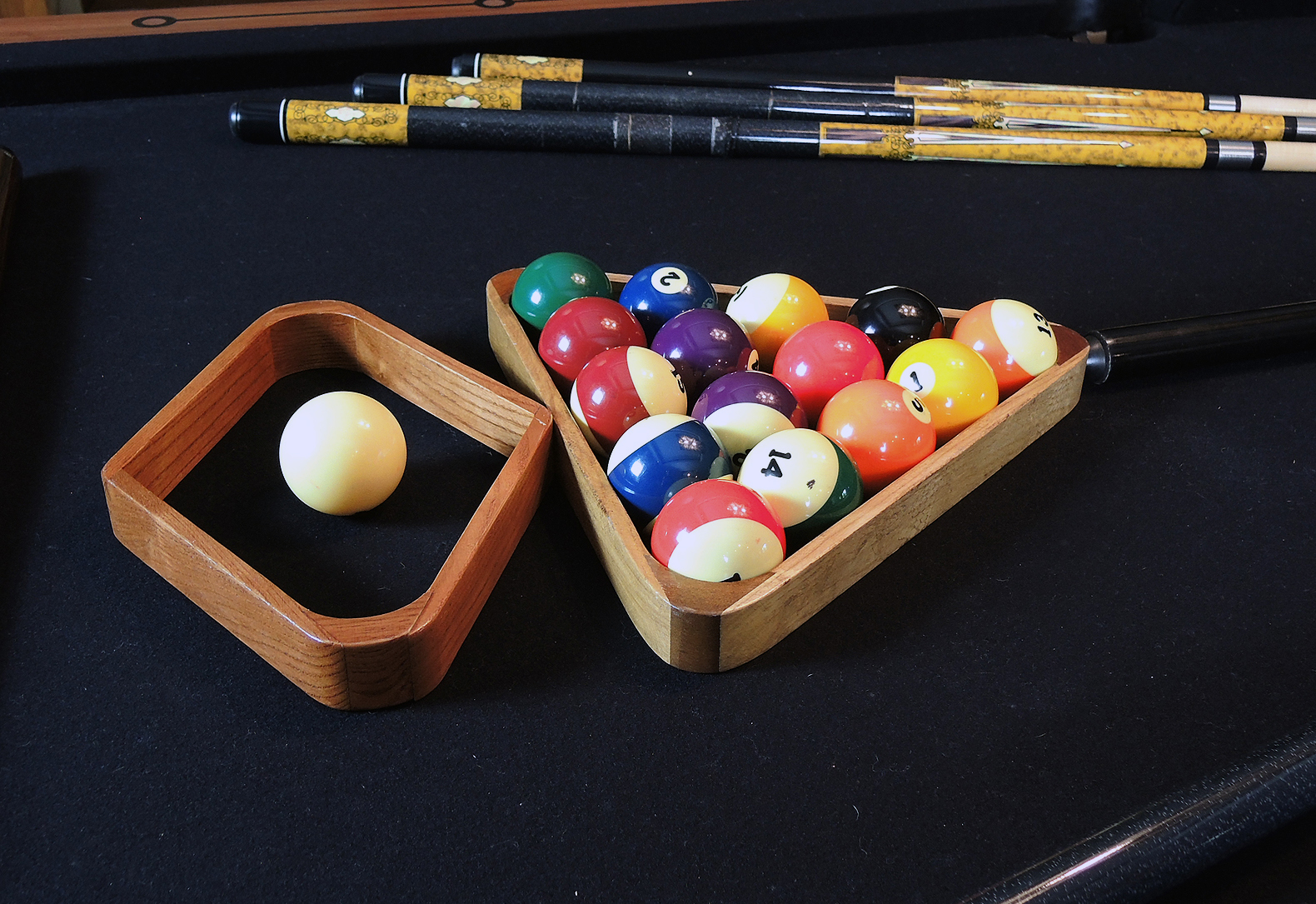 Peter Vitalie Company "Gore Gulch" Collection Billiard Table and Accessories