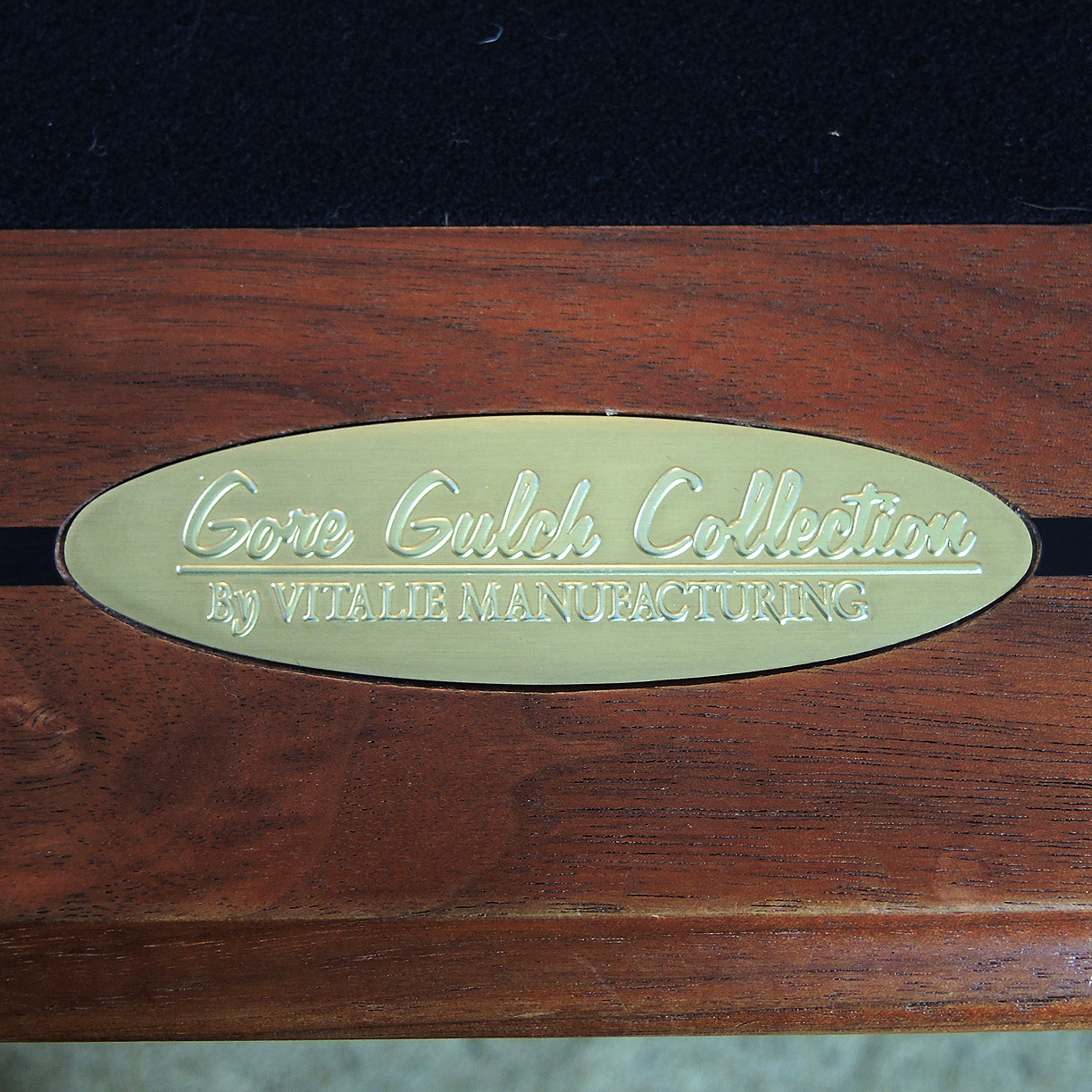 Peter Vitalie Company "Gore Gulch" Collection Billiard Table and Accessories