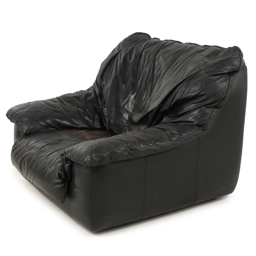Roche-Bobois Over-Sized Leather Armchair