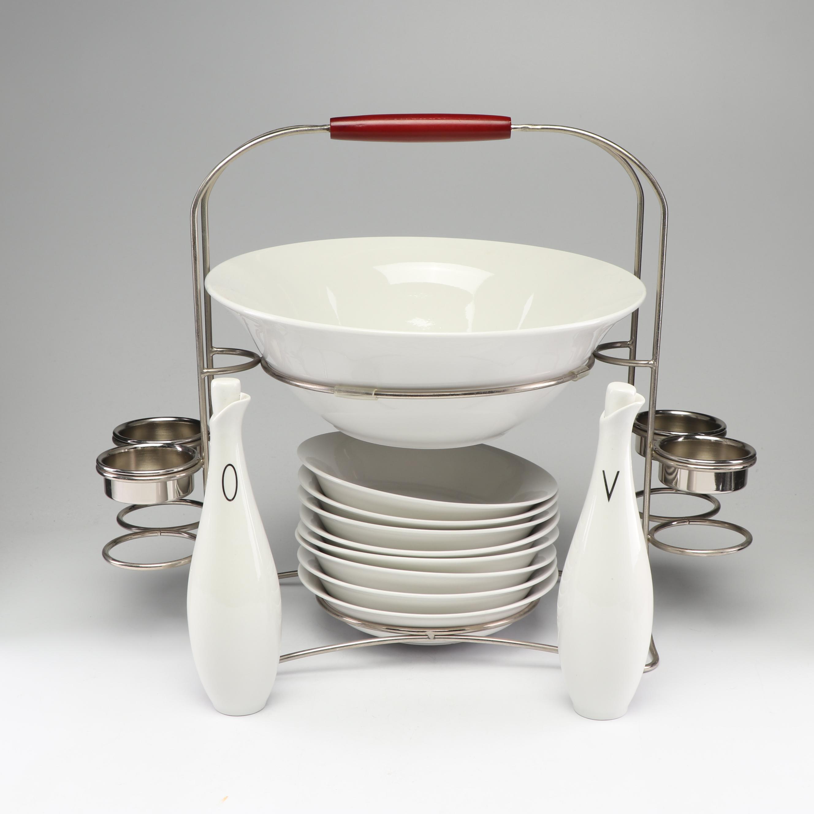 Wallace Fine China Salad Serving Set