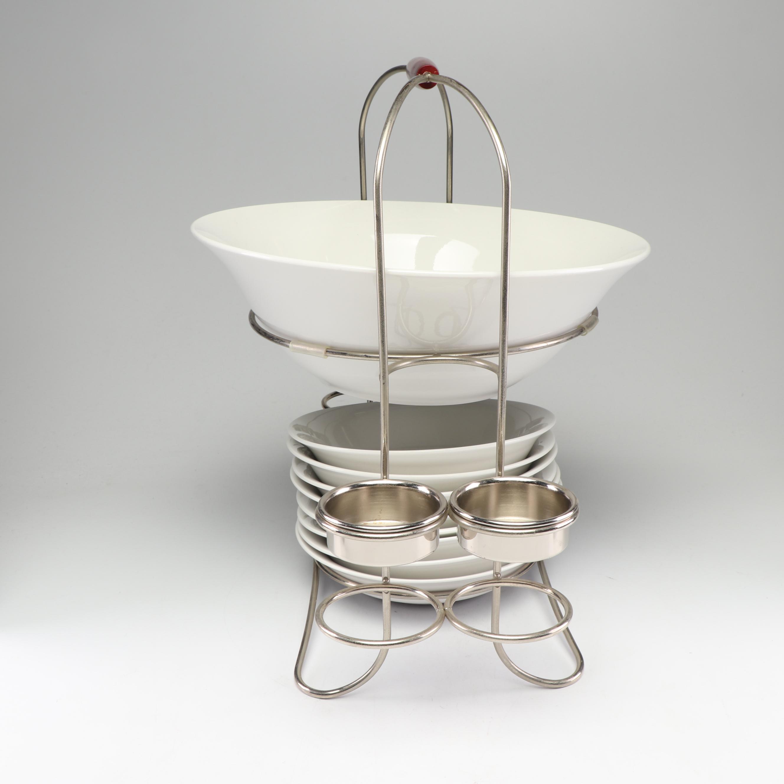 Wallace Fine China Salad Serving Set