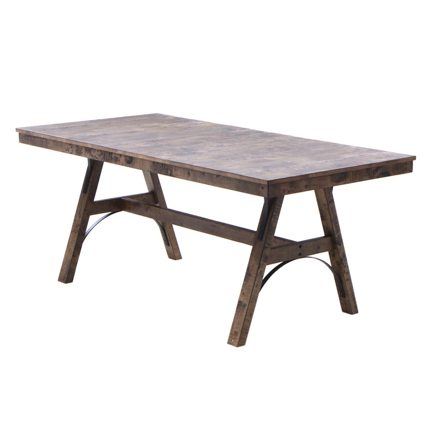 Contemporary Arts and Crafts Style Dining Table