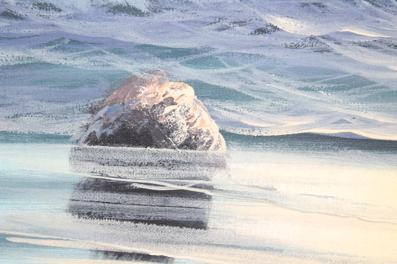 Taylor Seascape Oil Painting