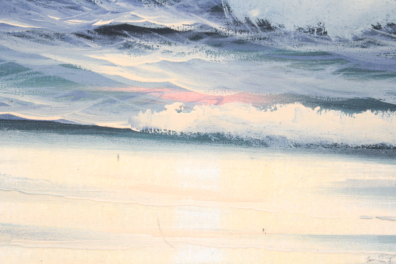 Taylor Seascape Oil Painting