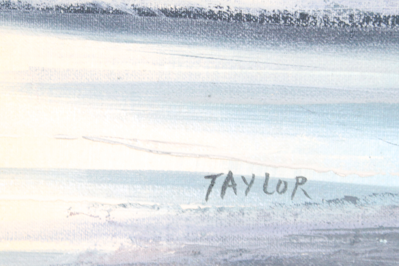 Taylor Seascape Oil Painting