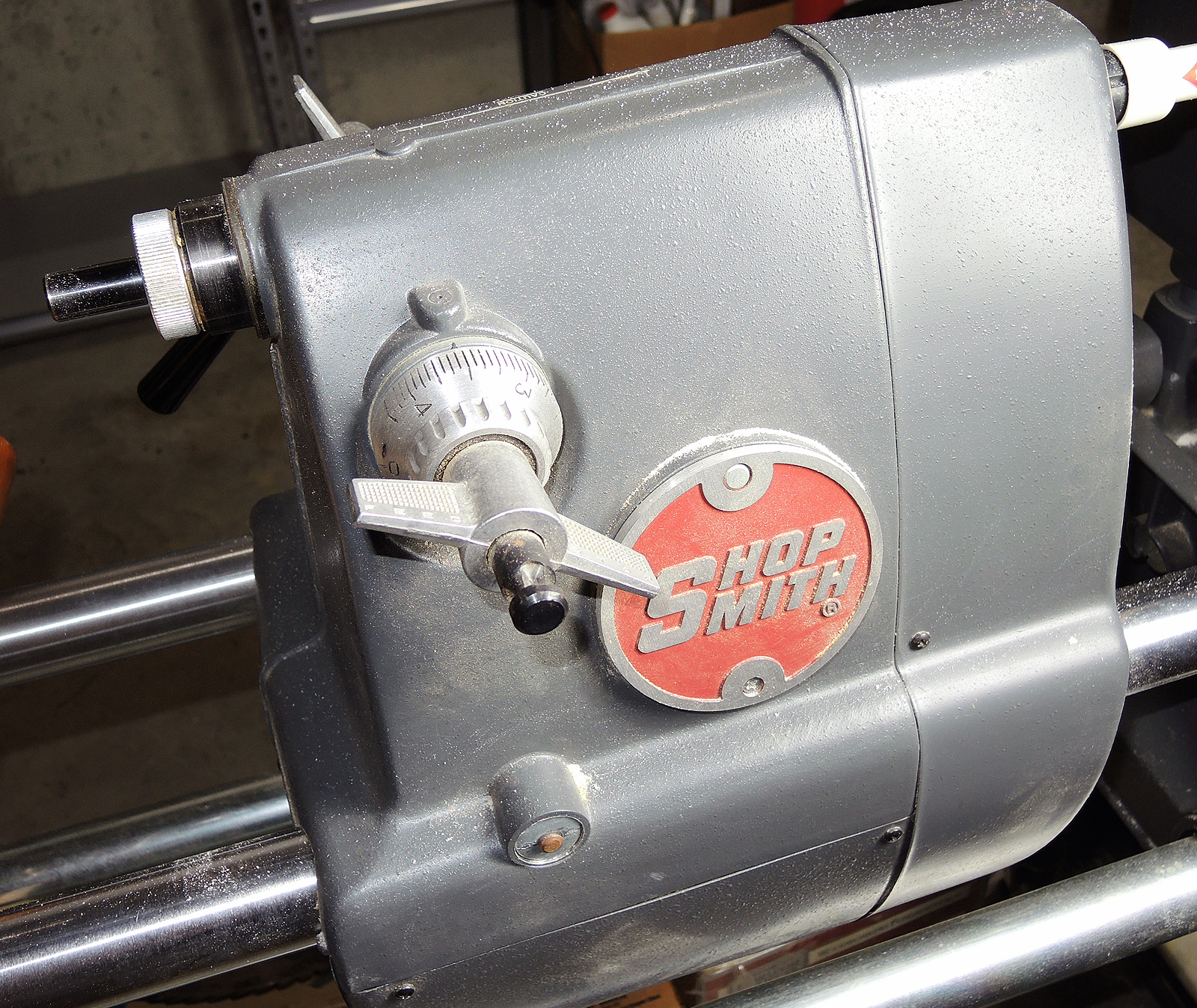 ShopSmith Band Saw, Lathe, Table Saw, Horizontal Boring Drill and Accessories