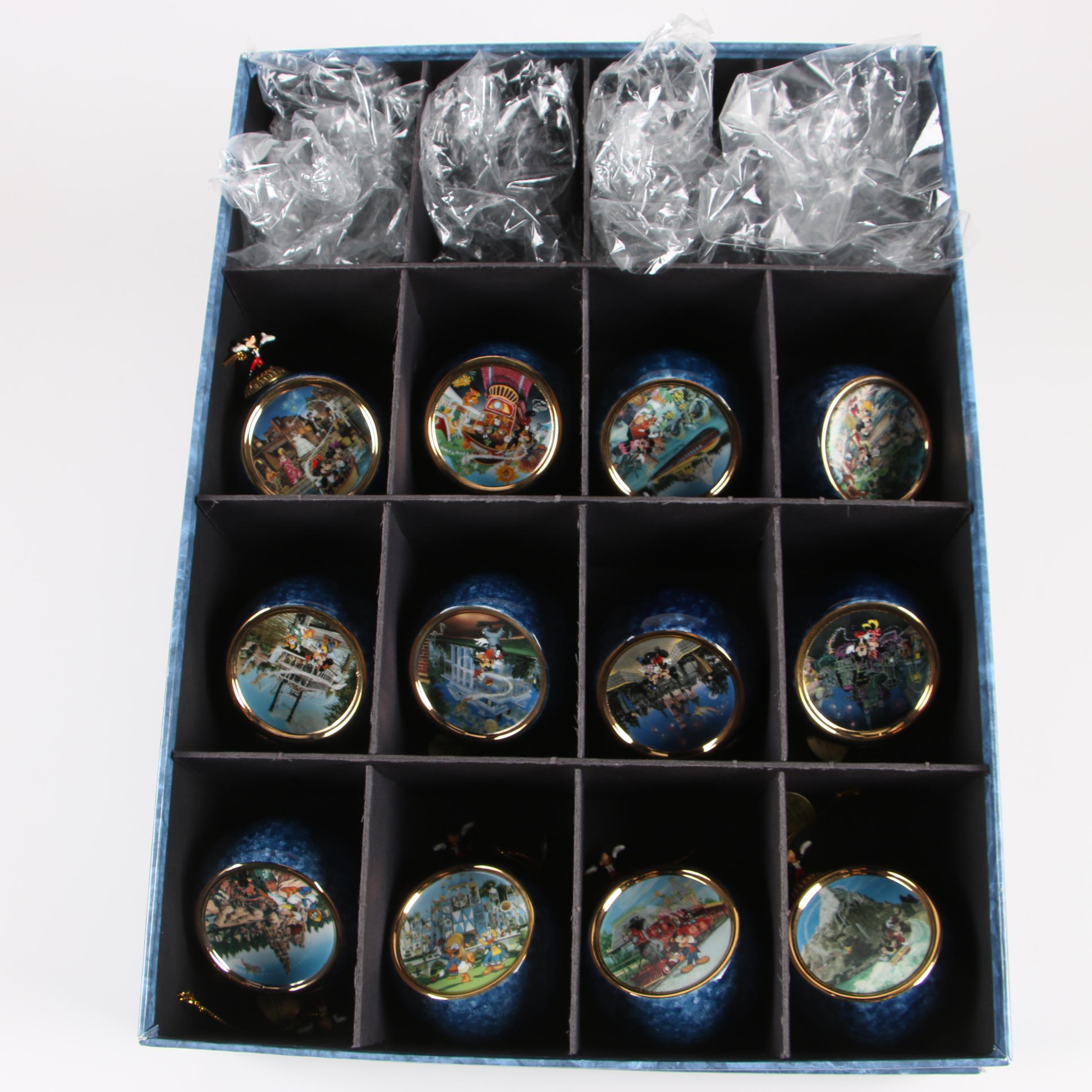 Bradford Editions Disneyland Porcelain Ornaments