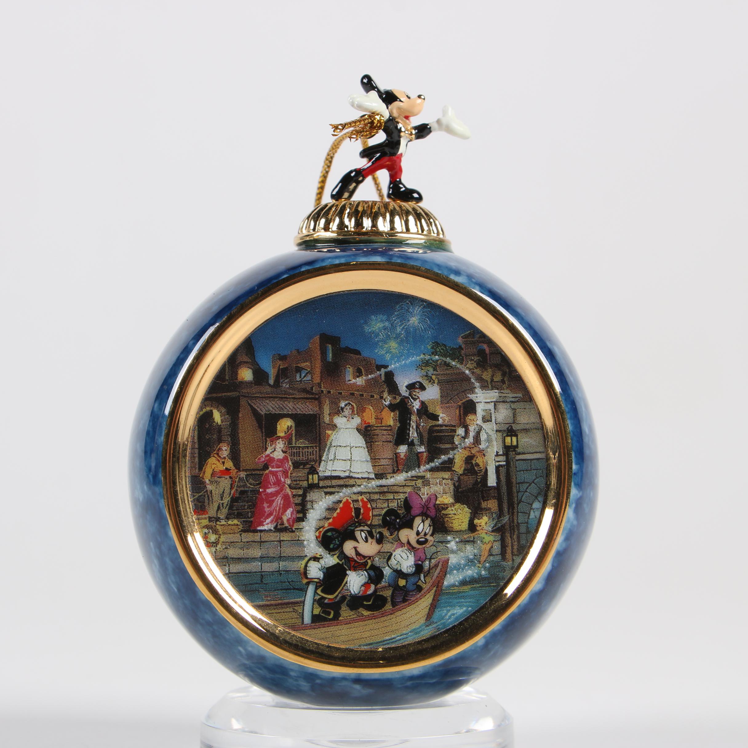 Bradford Editions Disneyland Porcelain Ornaments