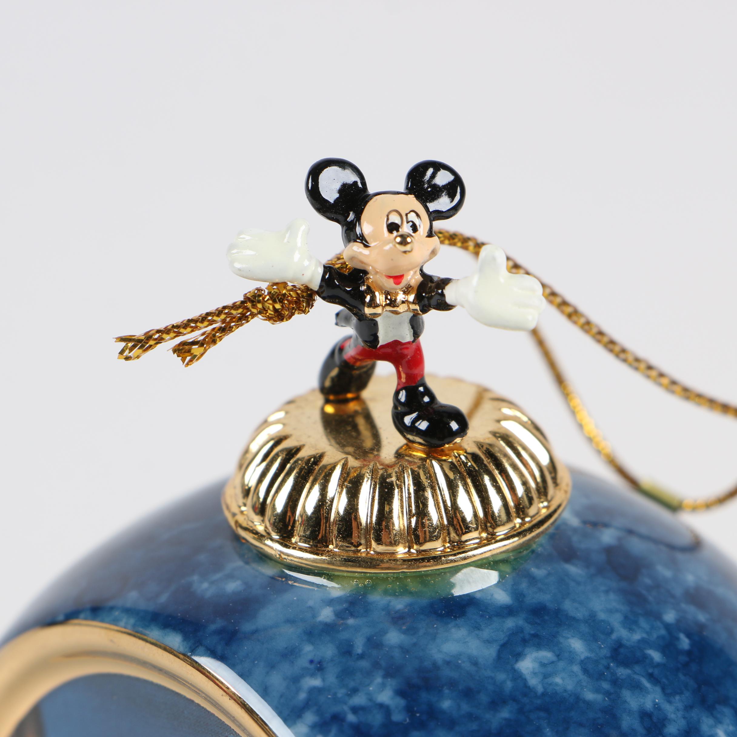 Bradford Editions Disneyland Porcelain Ornaments