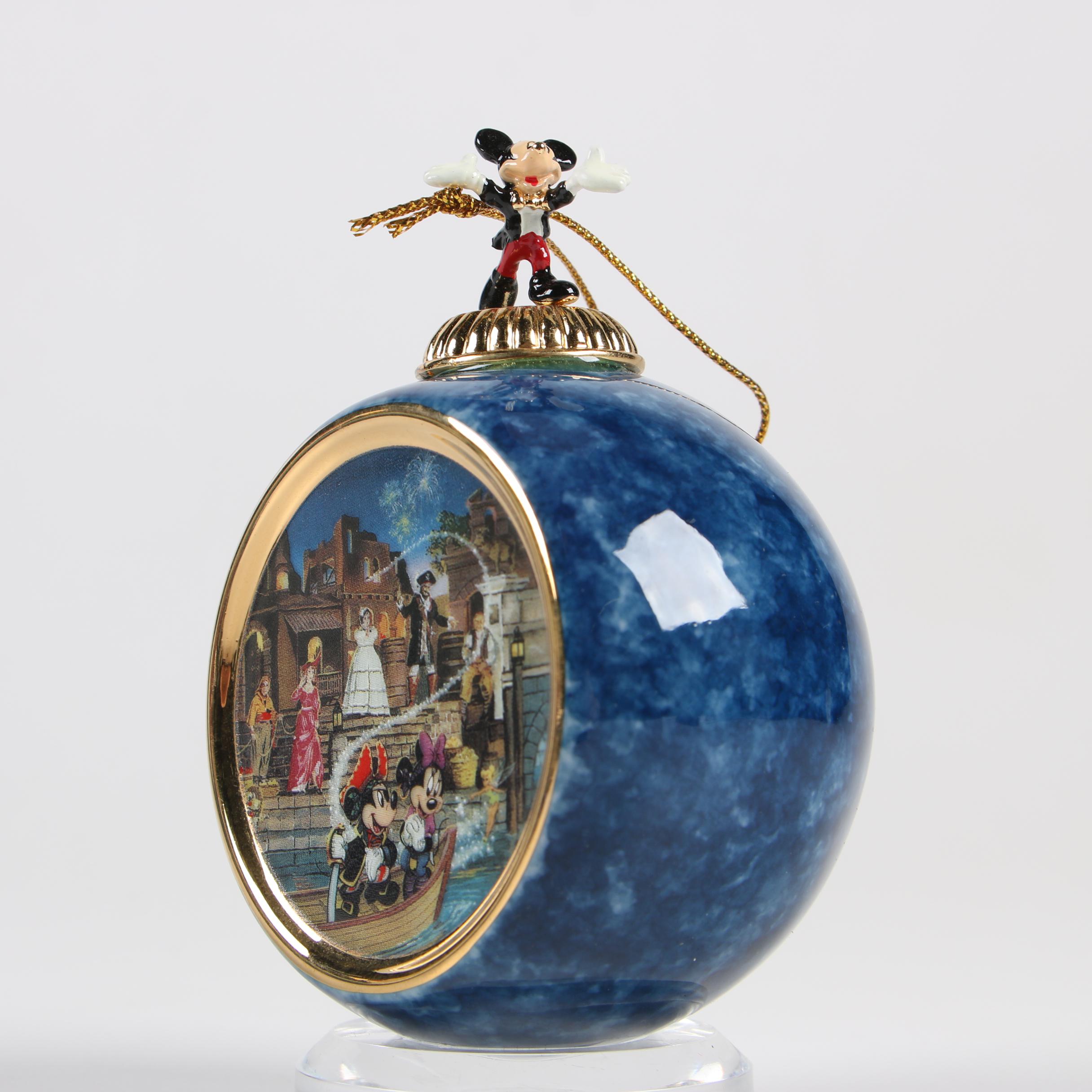 Bradford Editions Disneyland Porcelain Ornaments