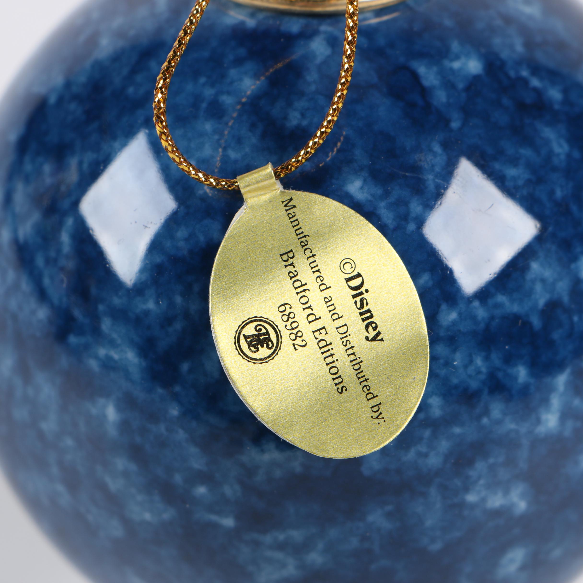 Bradford Editions Disneyland Porcelain Ornaments