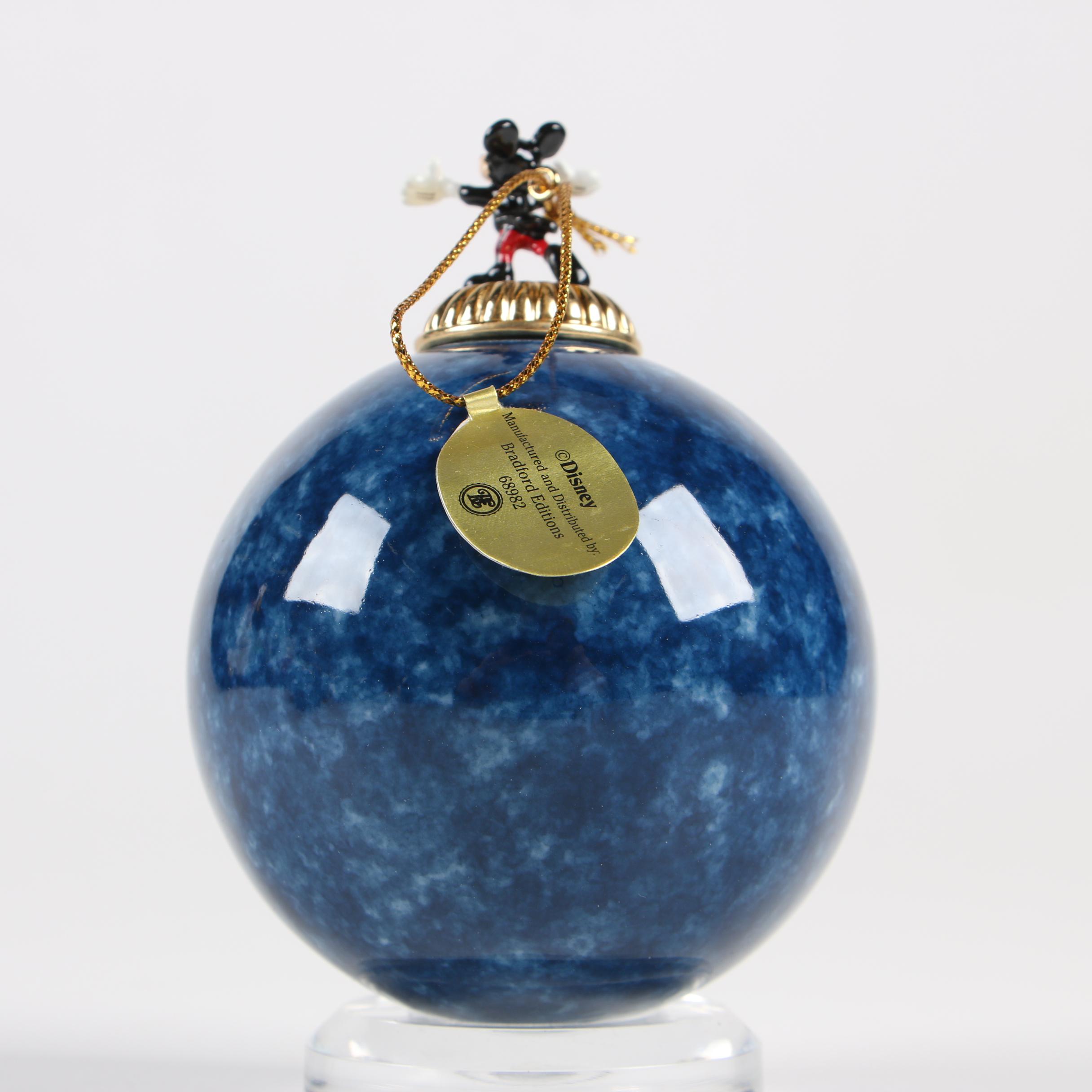Bradford Editions Disneyland Porcelain Ornaments