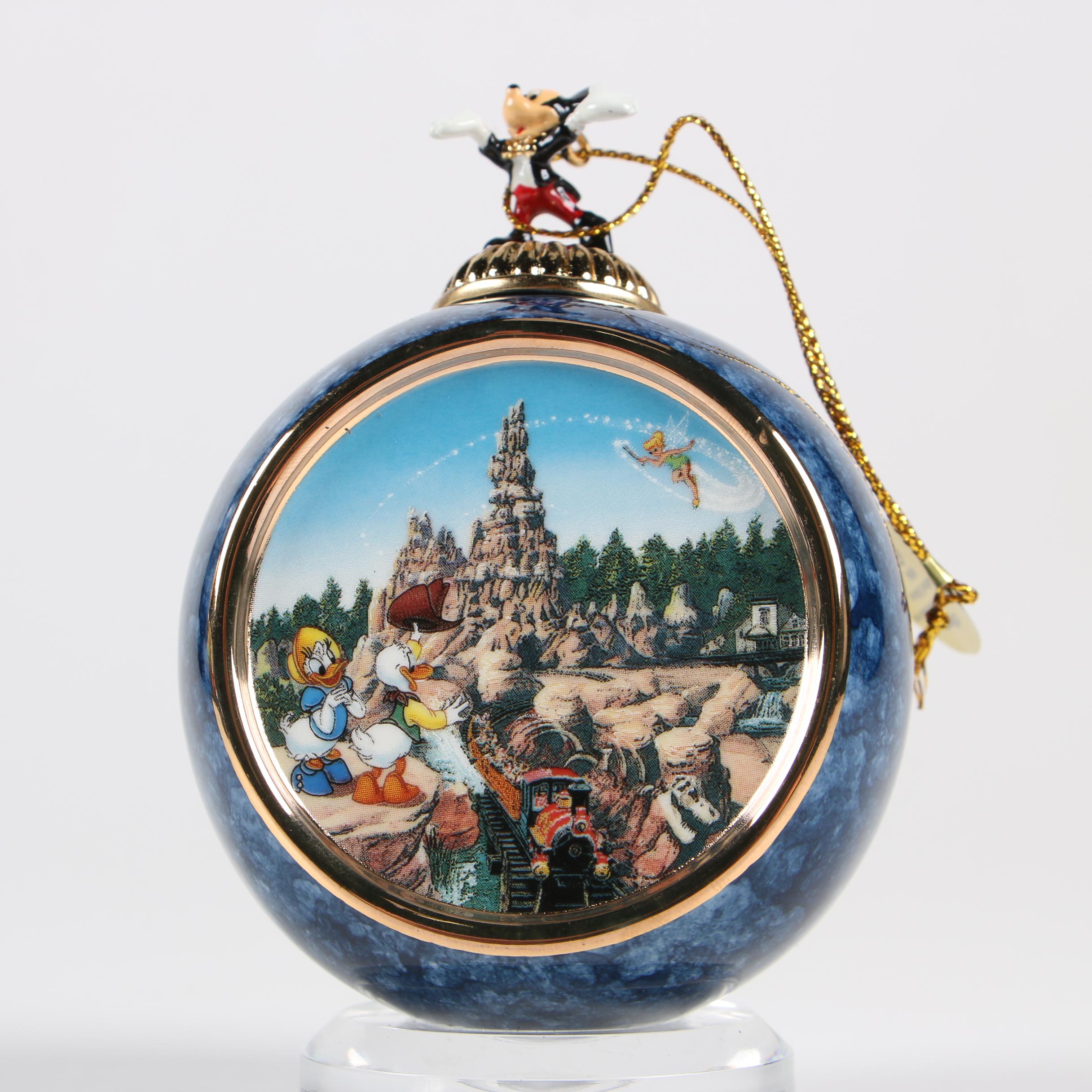 Bradford Editions Disneyland Porcelain Ornaments