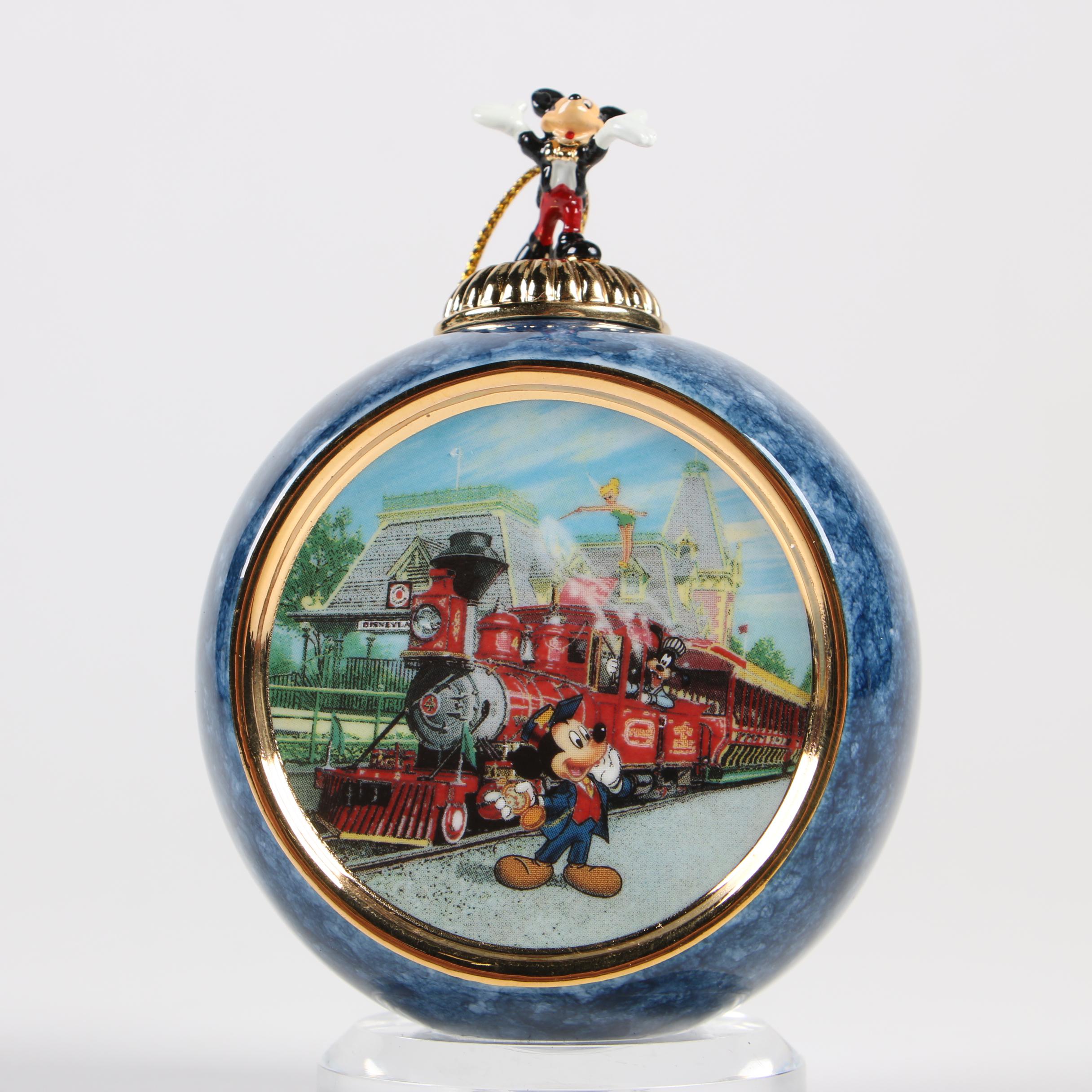 Bradford Editions Disneyland Porcelain Ornaments