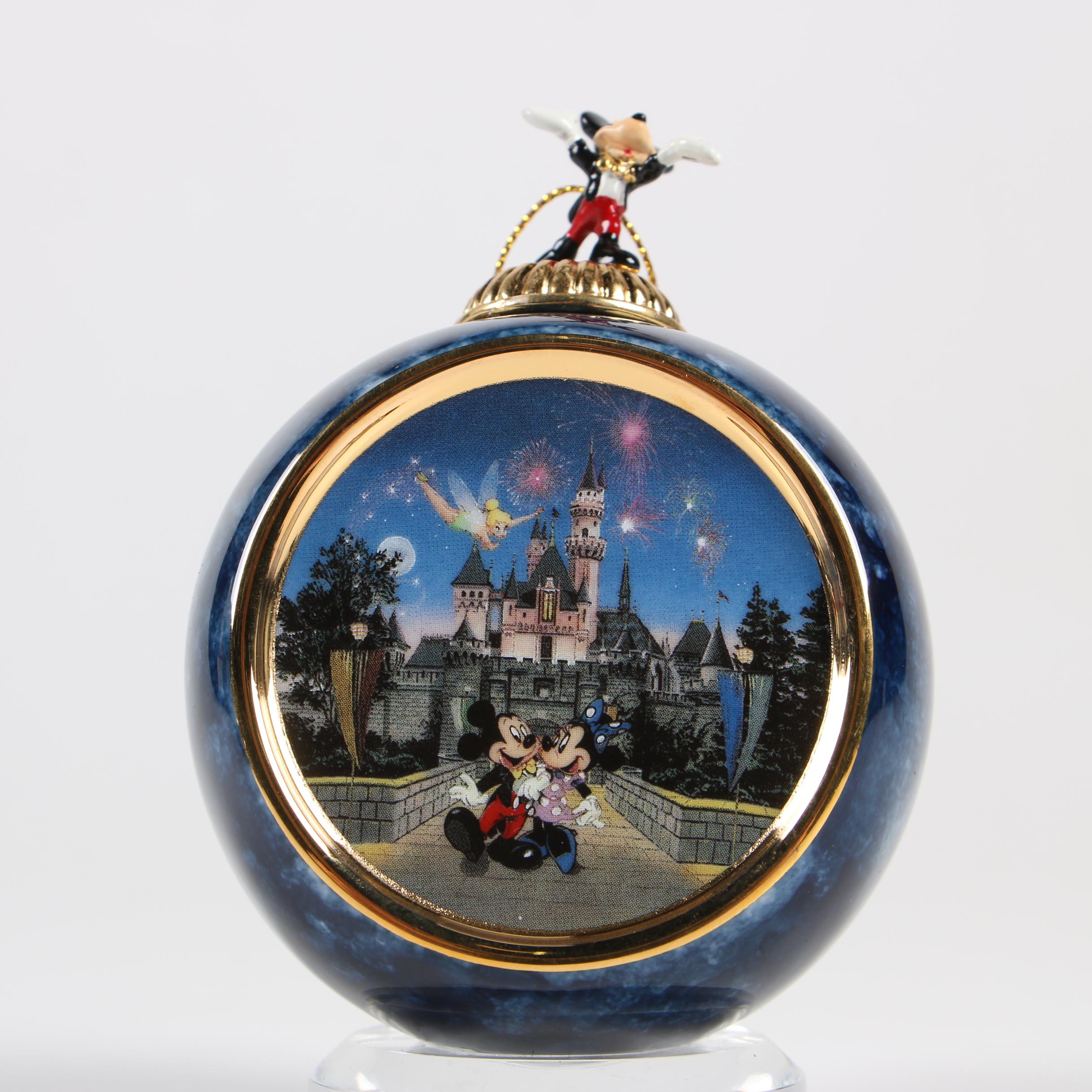 Bradford Editions Disneyland Porcelain Ornaments