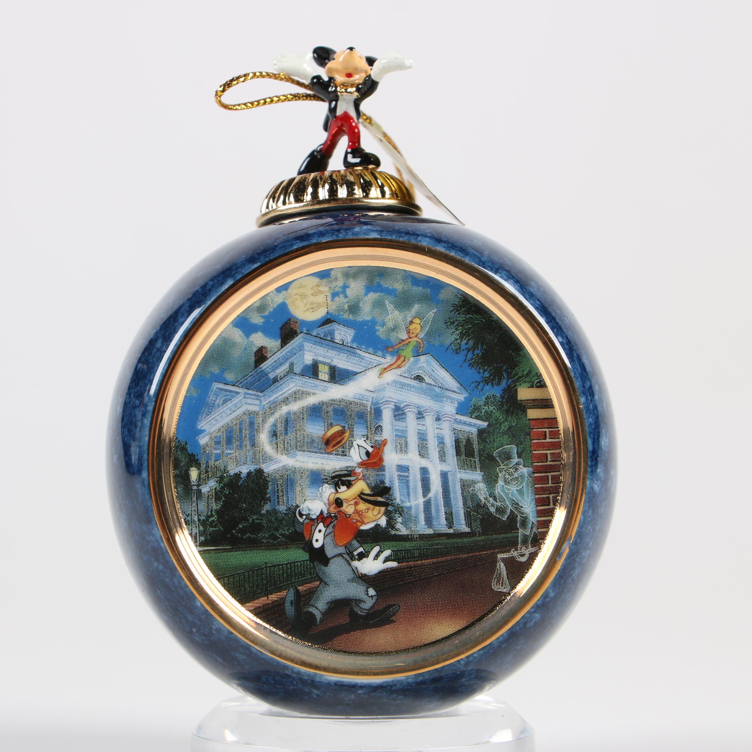 Bradford Editions Disneyland Porcelain Ornaments