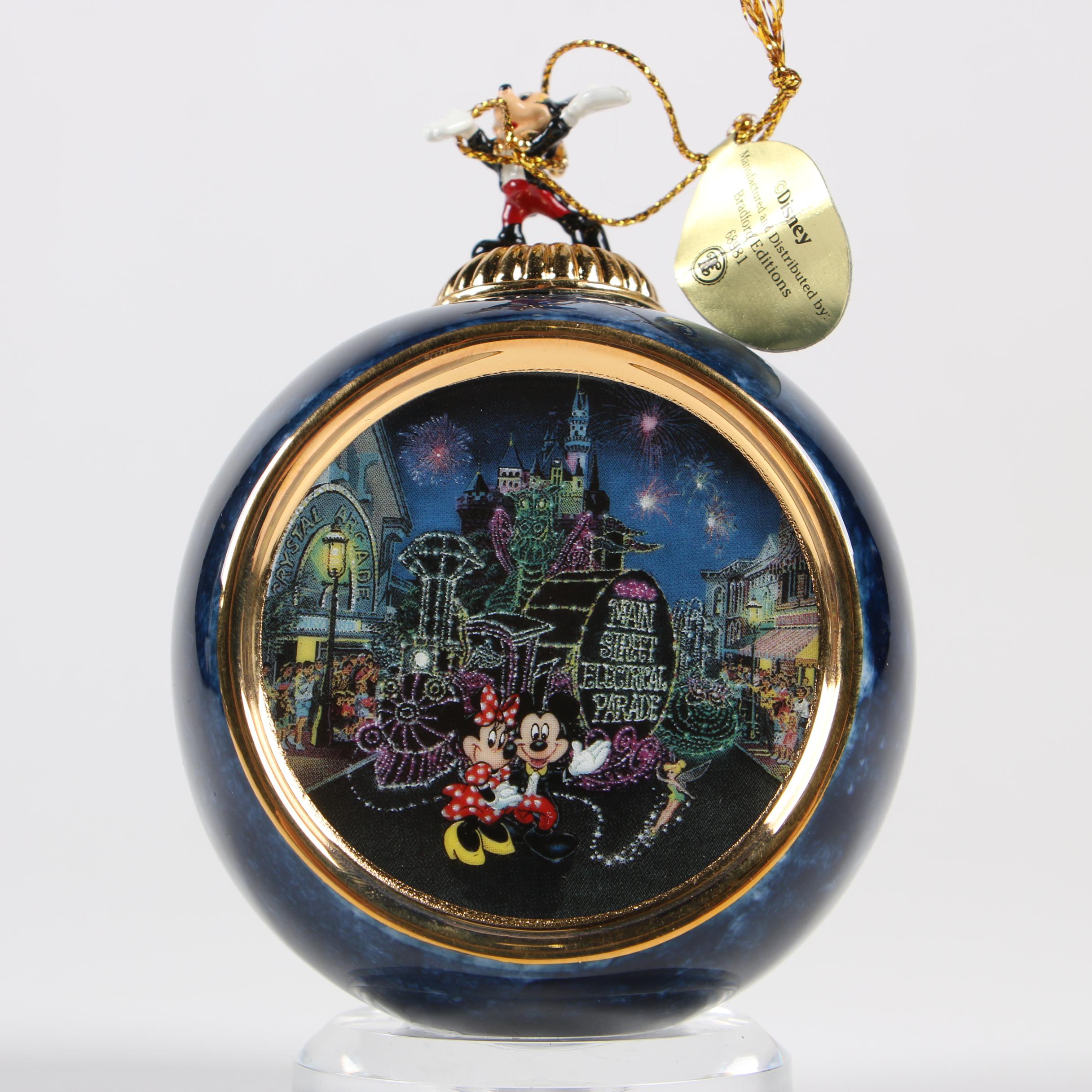 Bradford Editions Disneyland Porcelain Ornaments