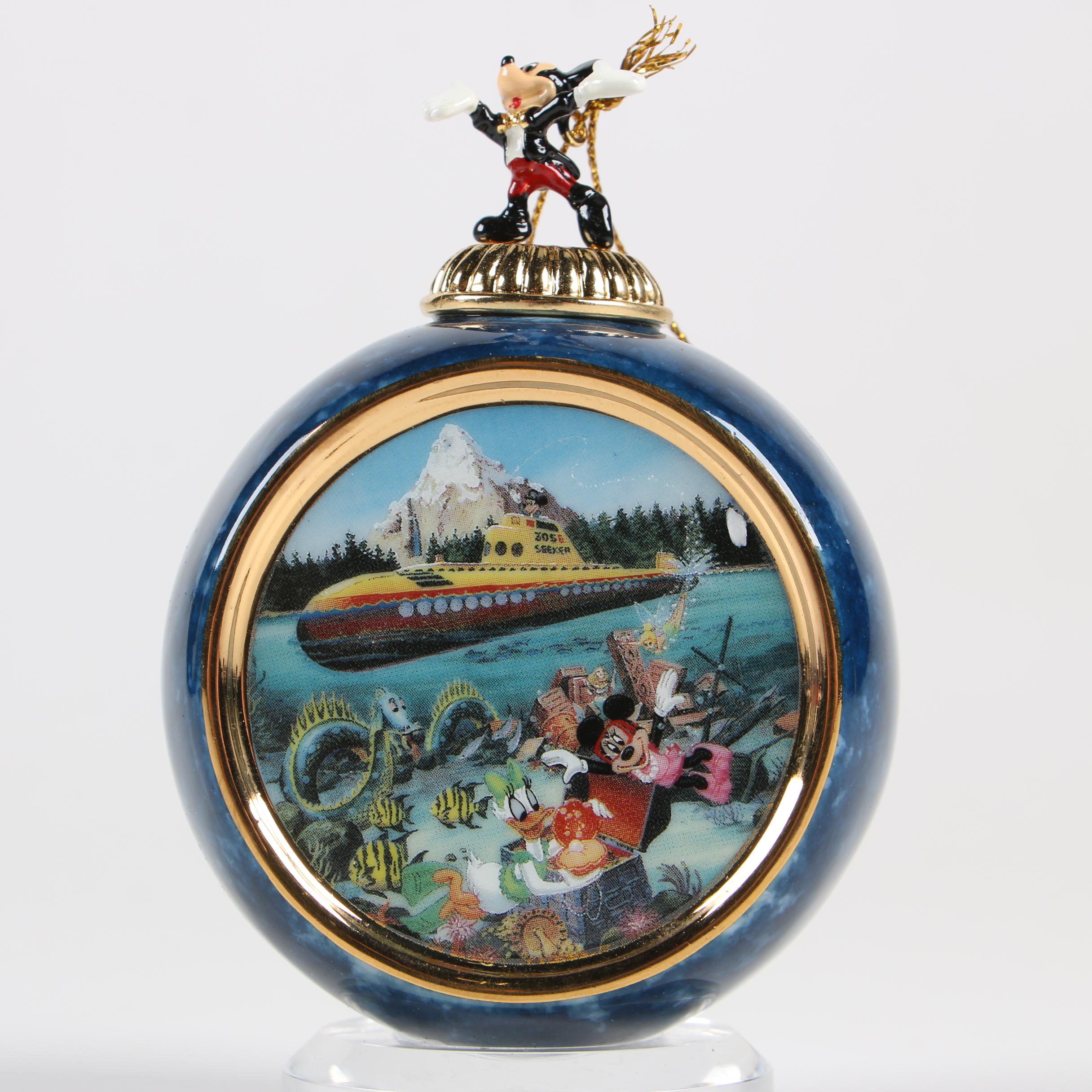 Bradford Editions Disneyland Porcelain Ornaments