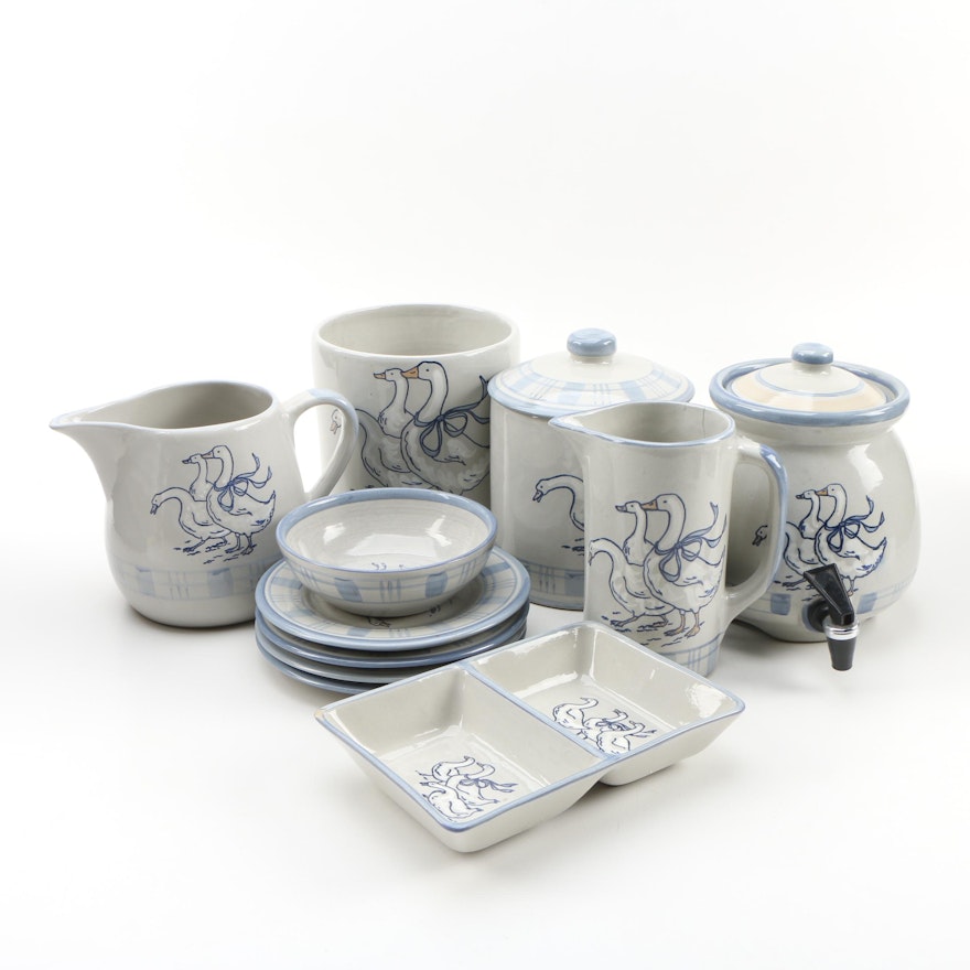 Louisville Stoneware "Gaggle of Geese" Serveware and More