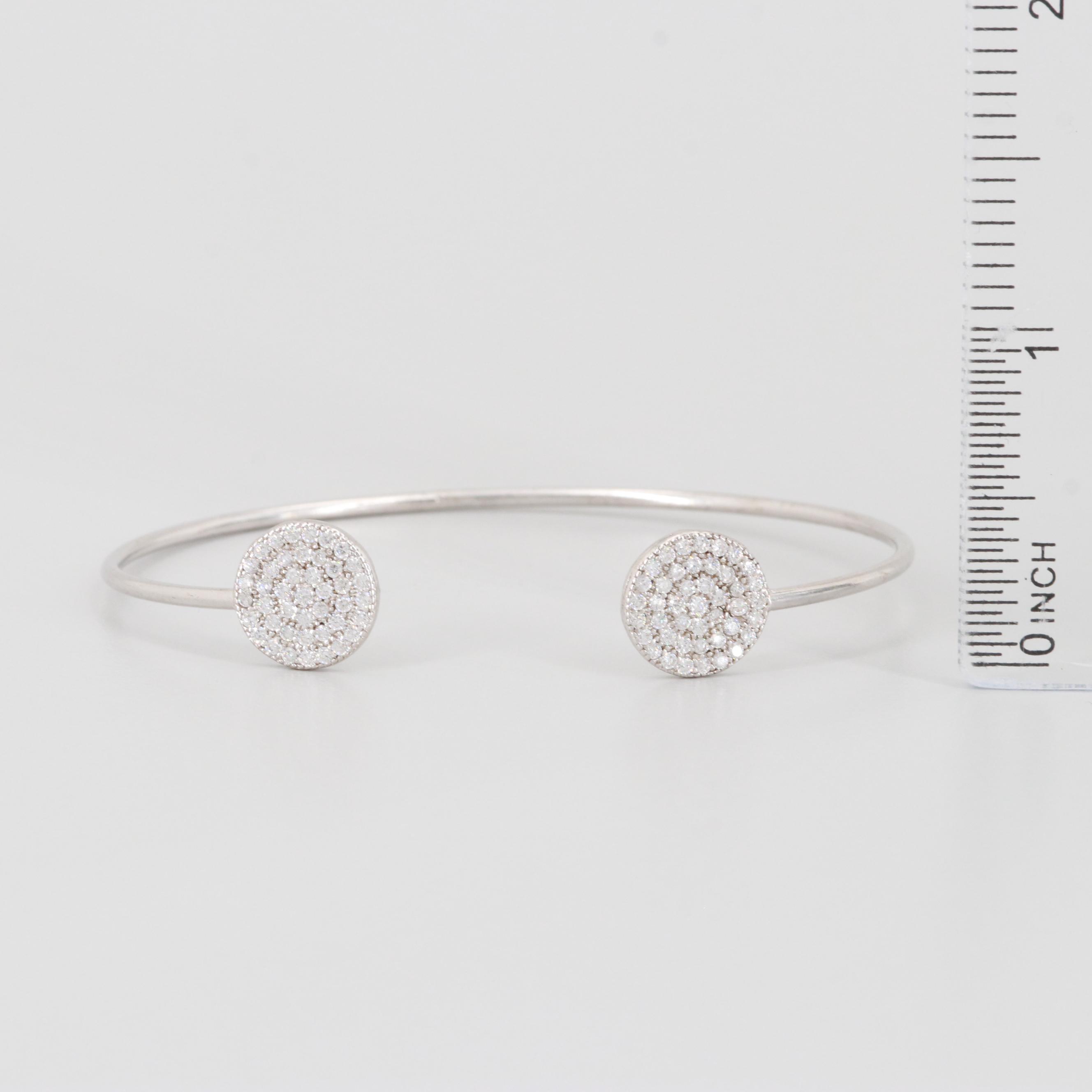 Sterling Silver Cubic Zirconia Bracelet