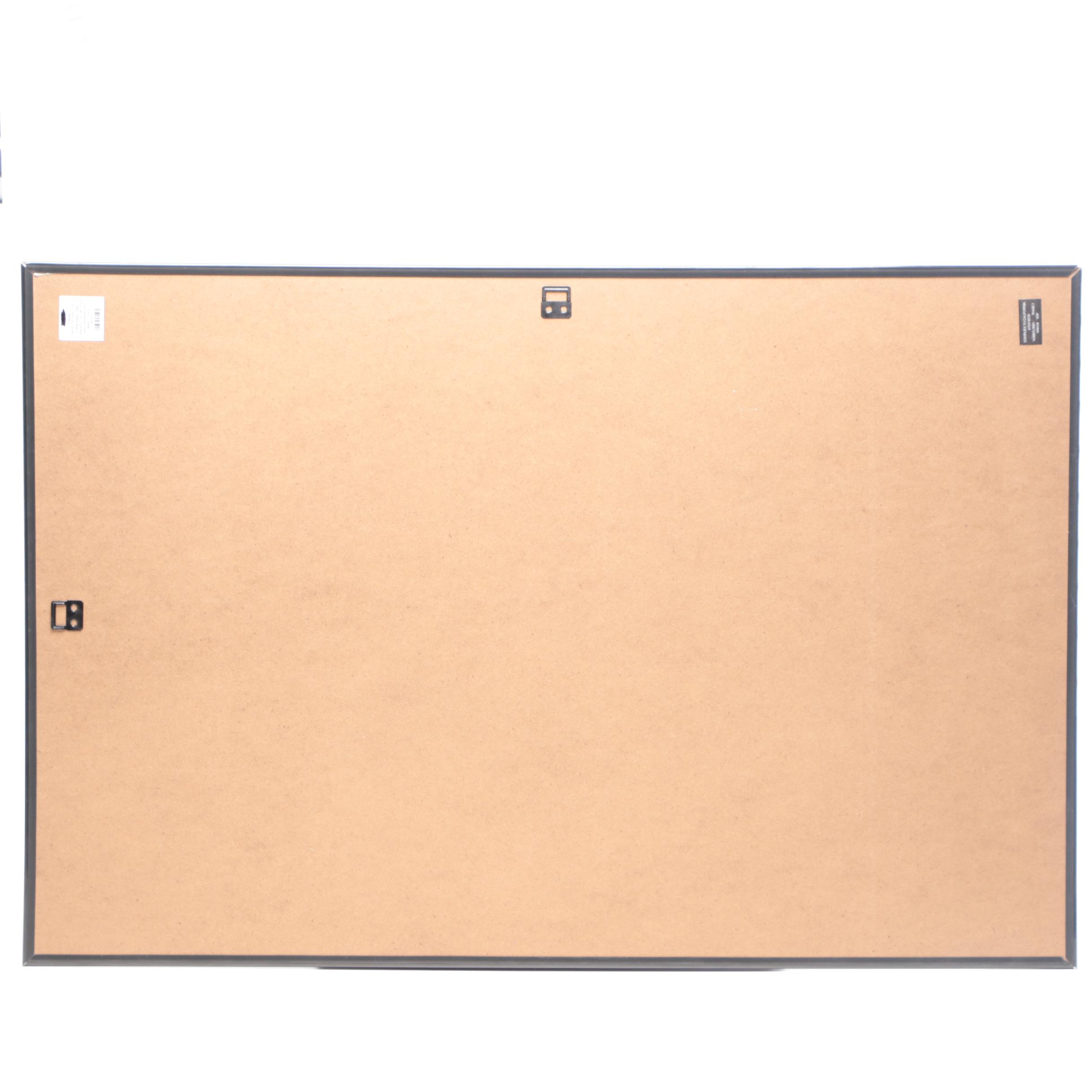 Framed 1939 Crosley Field "Revised Drawing" Grandstand Blueprint