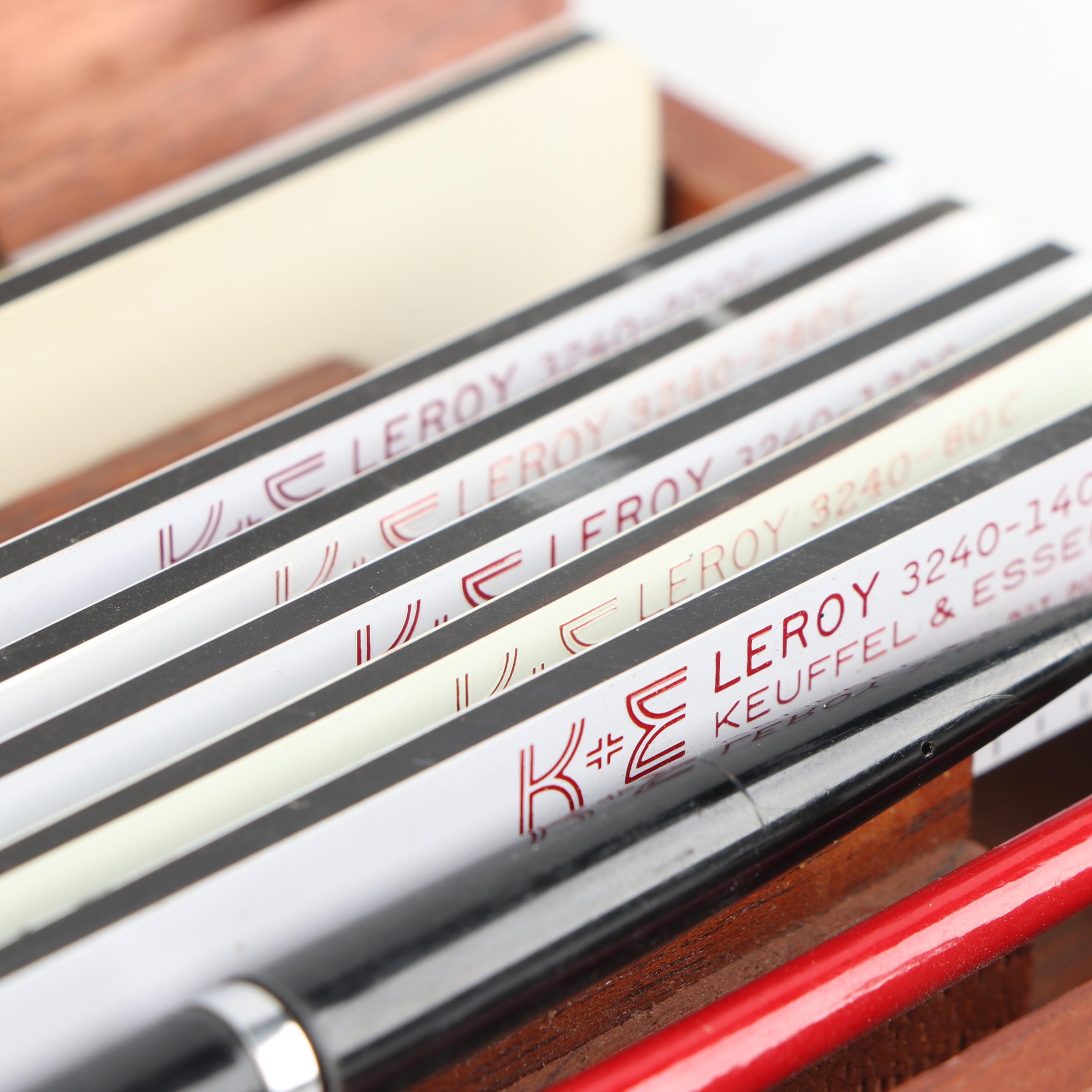 Keuffel & Esser Leroy Lettering Set Drafting Tools, 1950