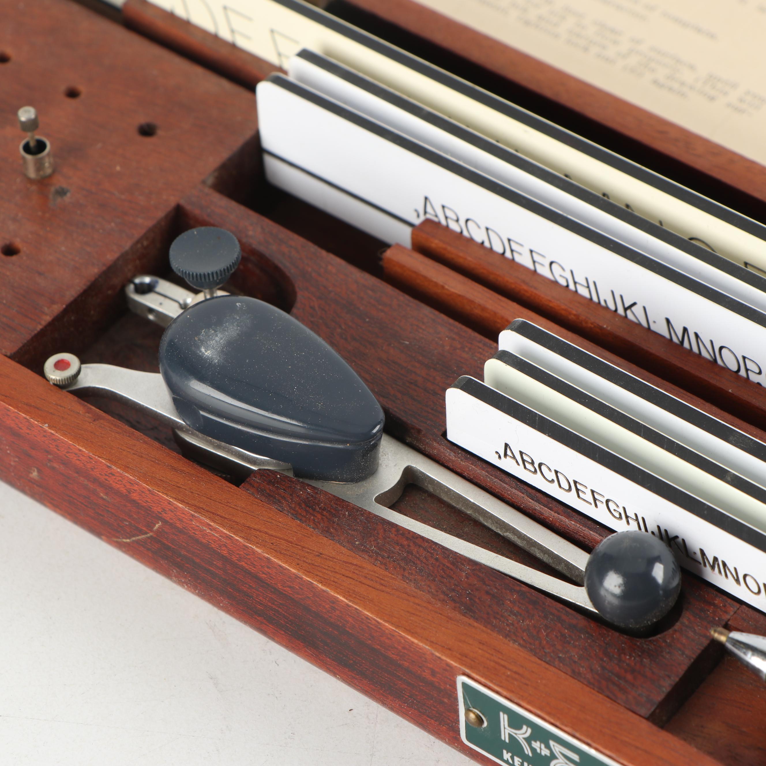 Keuffel & Esser Leroy Lettering Set Drafting Tools, 1950