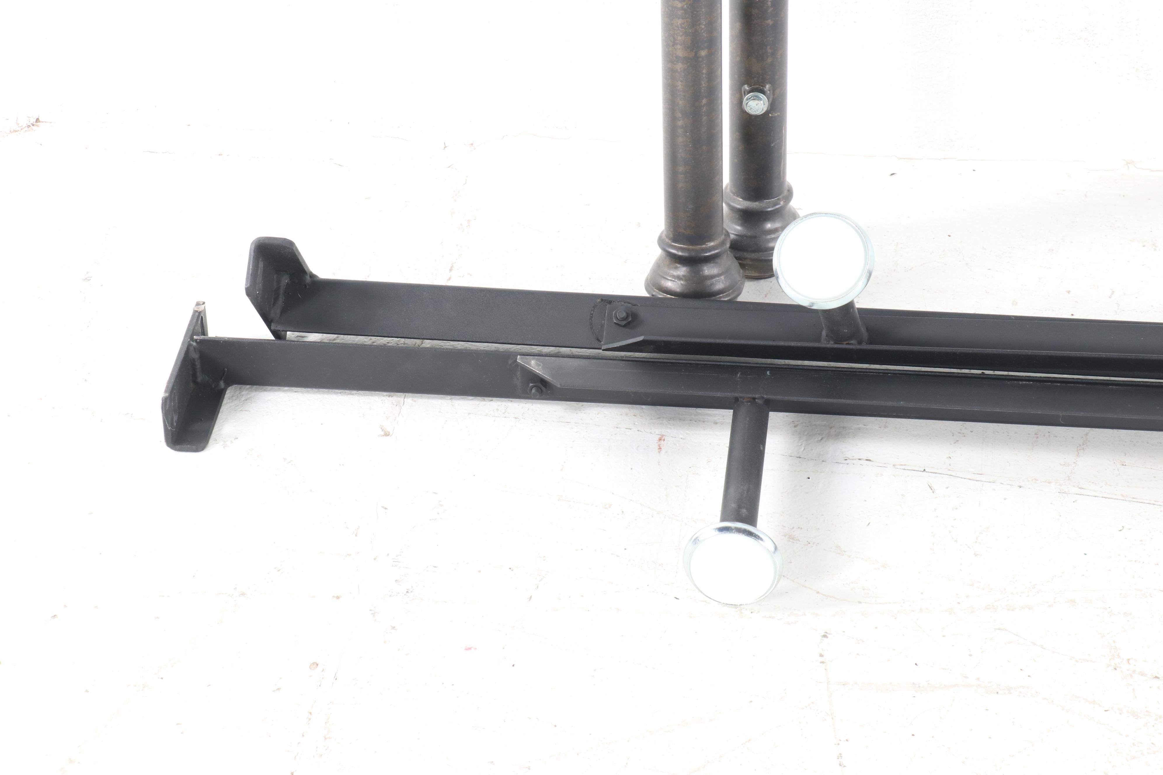 Full Size Iron Bed, Contemporary