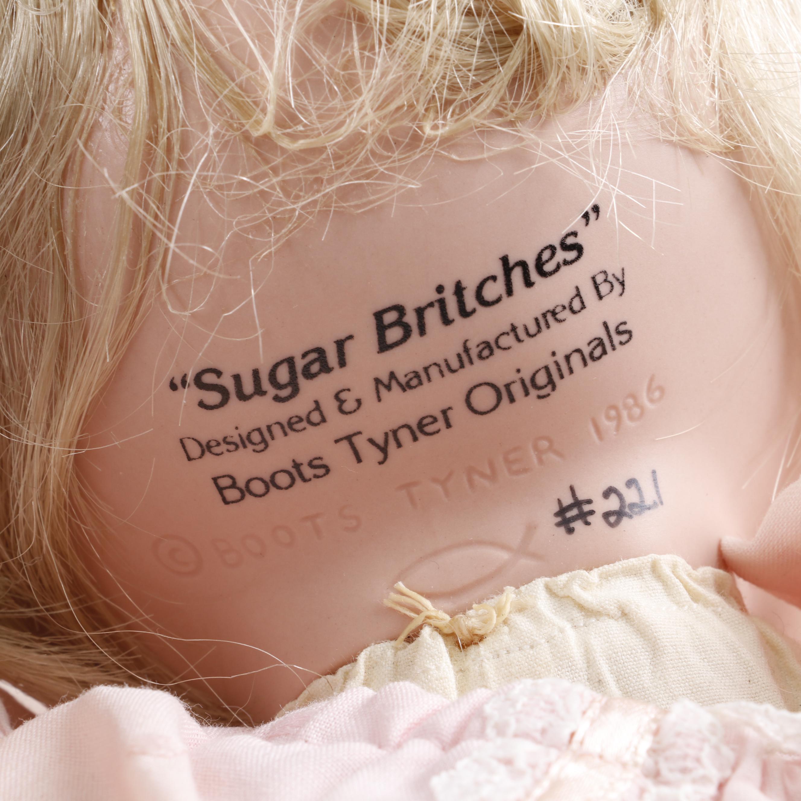 Boots Tyner Originals "Sugar Britches" Porcelain Soft Body Doll