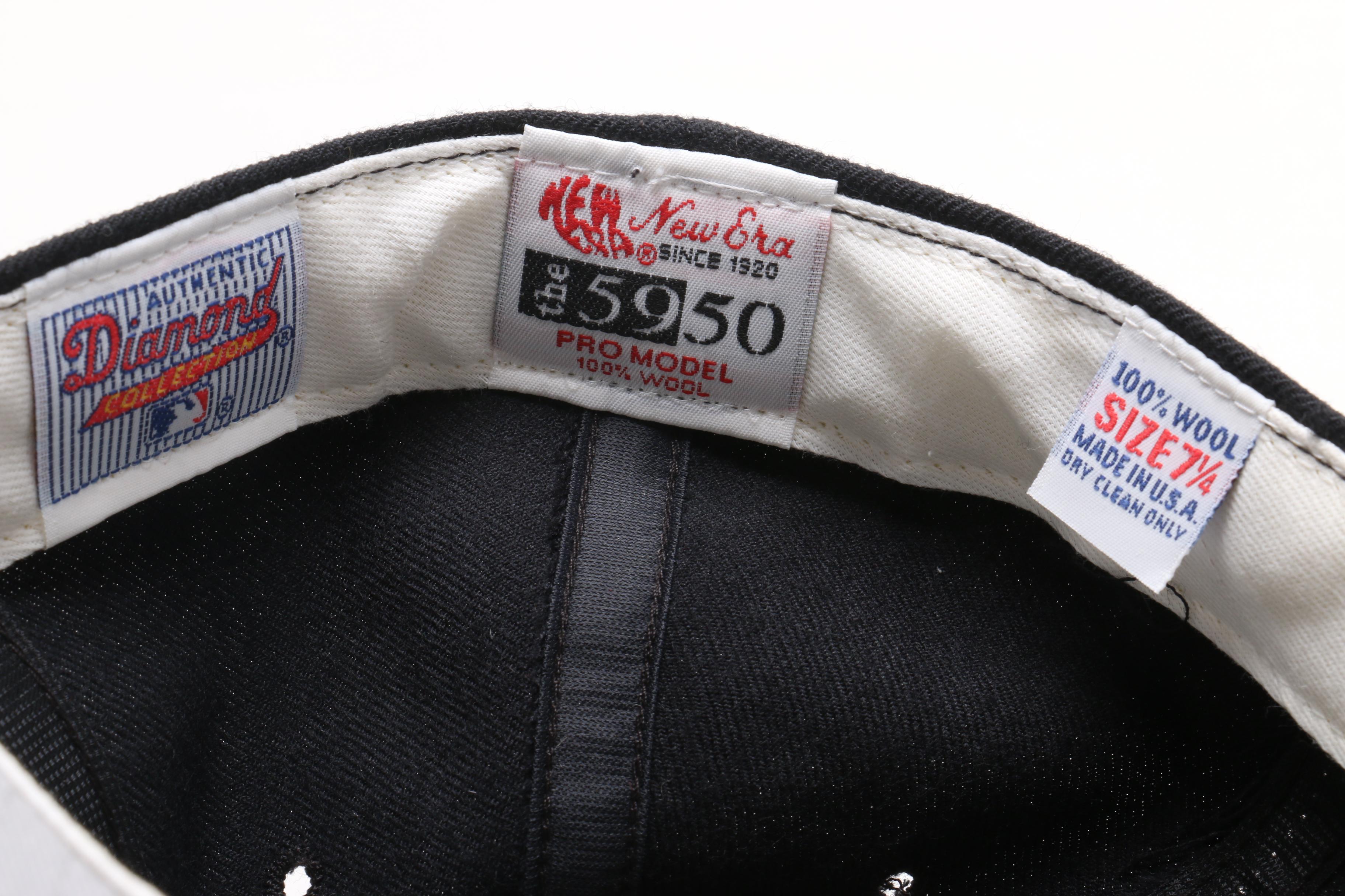 Tony Gwynn and Jay Bell Signed New Era Major League Baseball Replica Caps