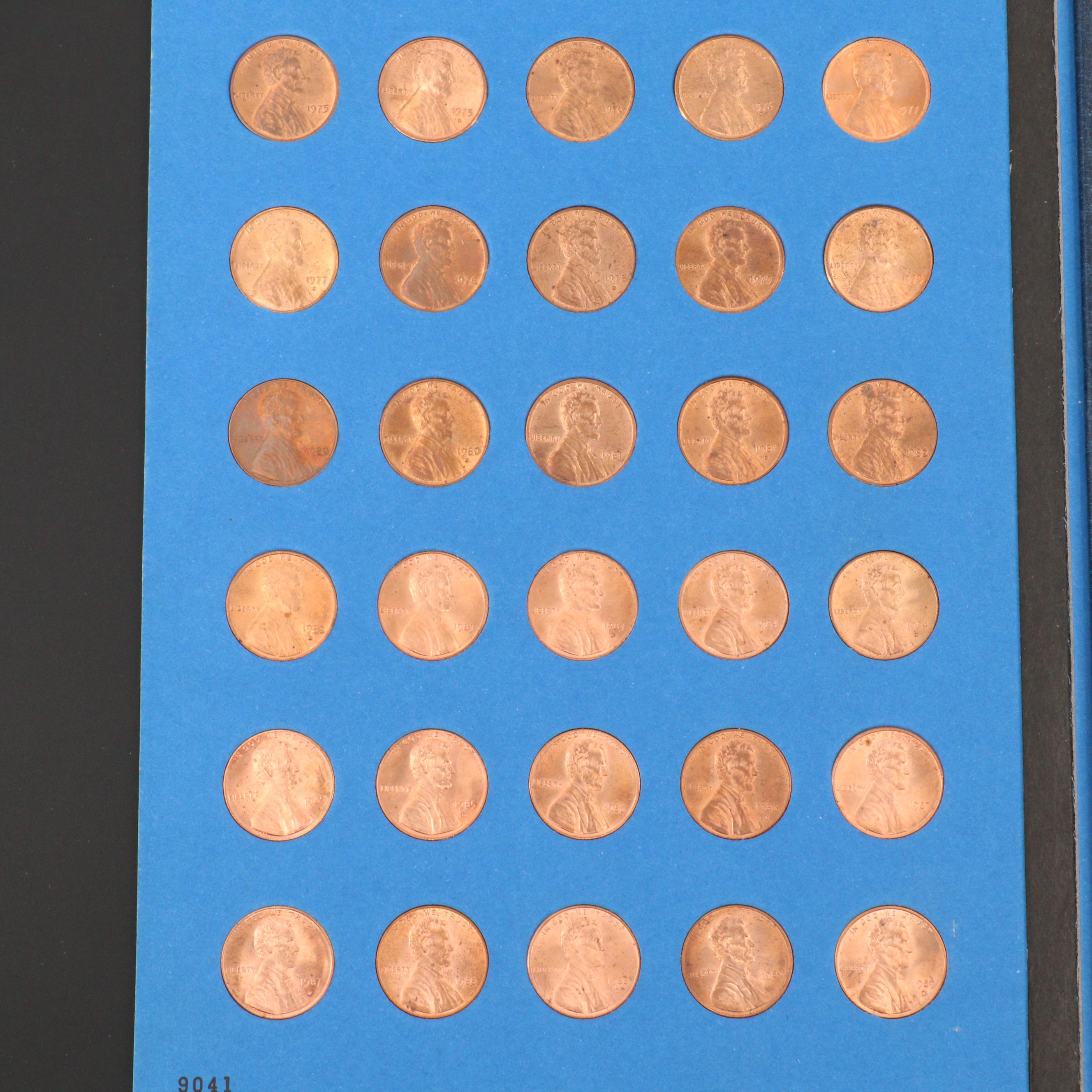 Twelve Binders of Modern U.S. Coinage